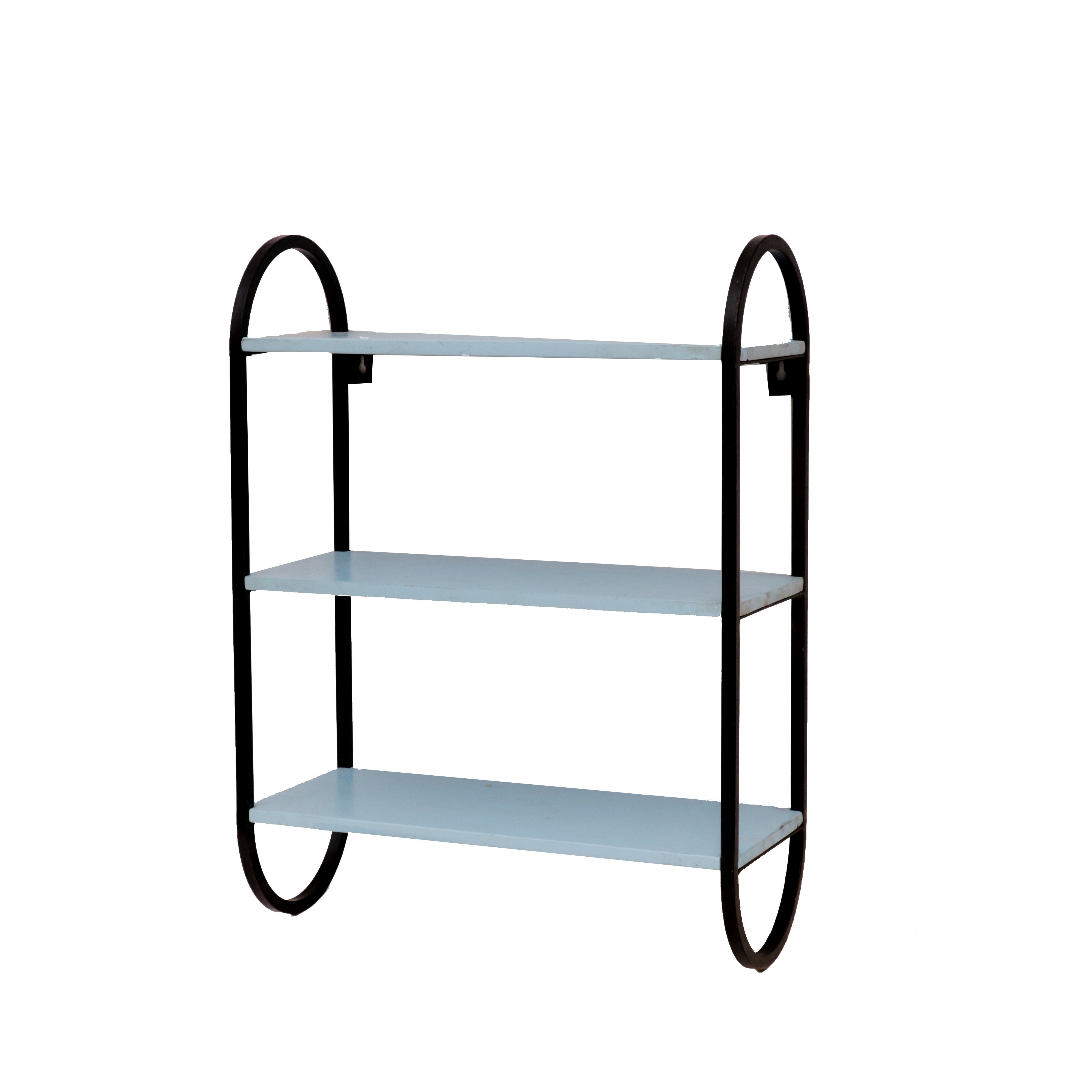 Oval Facing Frame Shelf Wall Rack