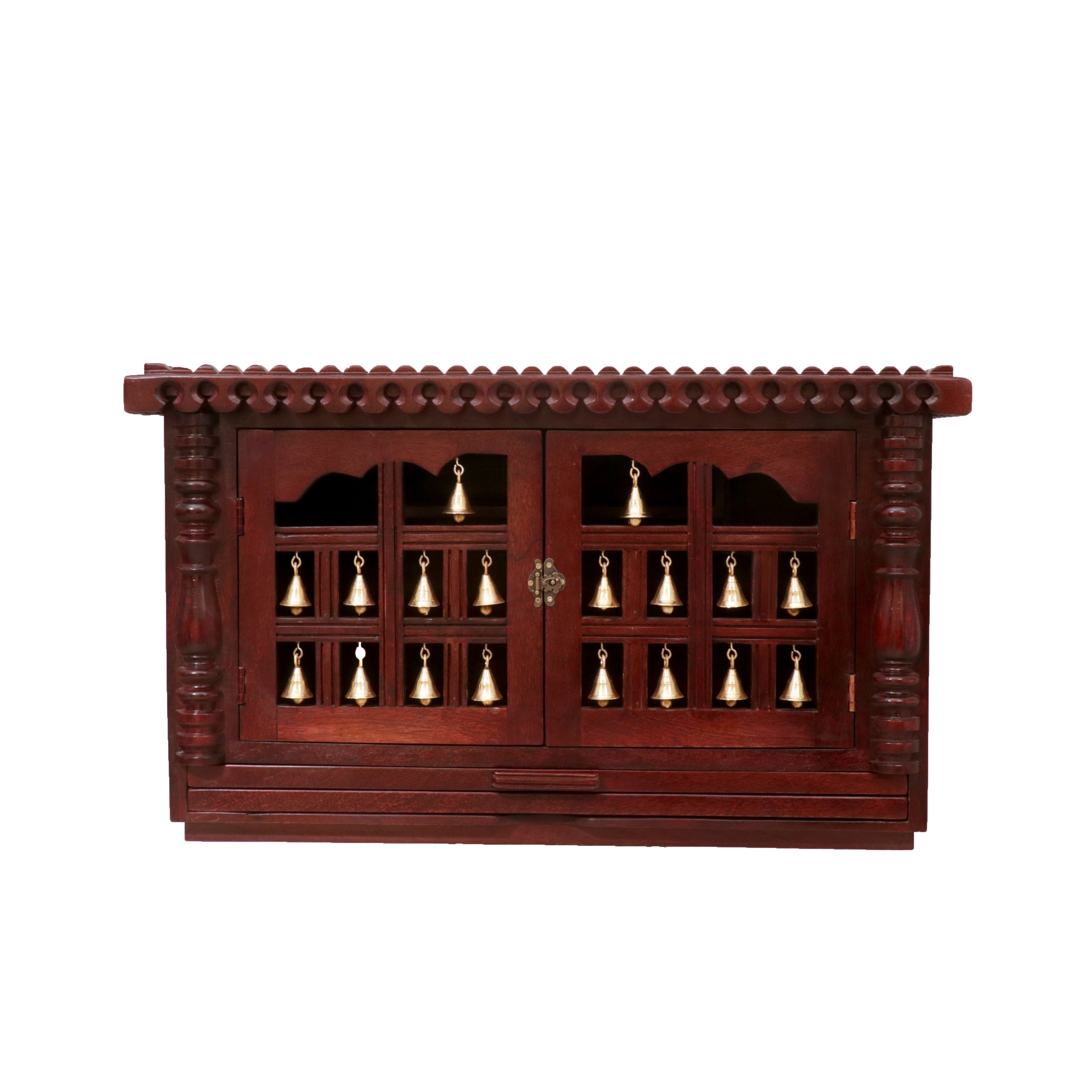 Bell Infused Wooden Temple Temple