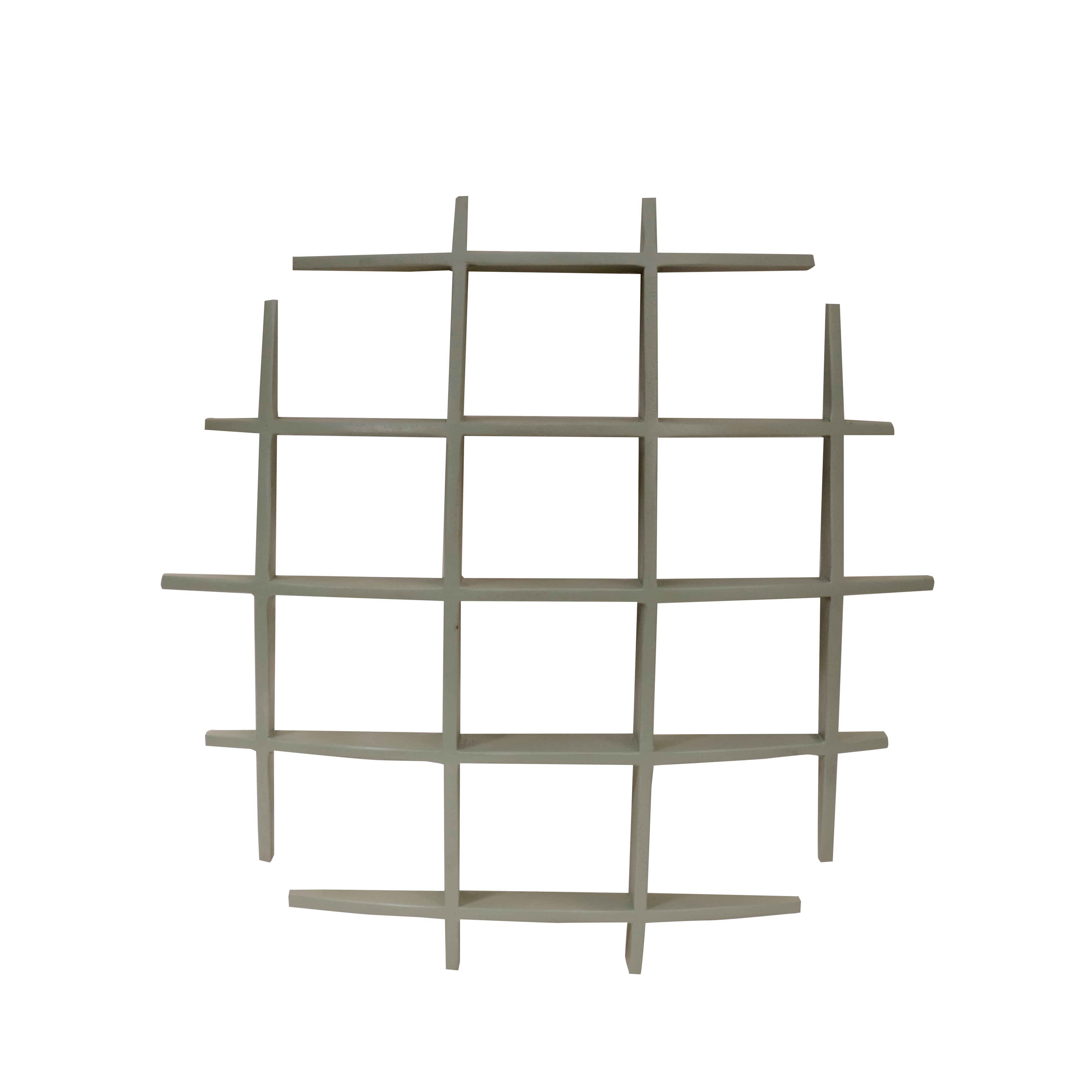 Window Style Wall Cabinet Green Tone Wall Rack