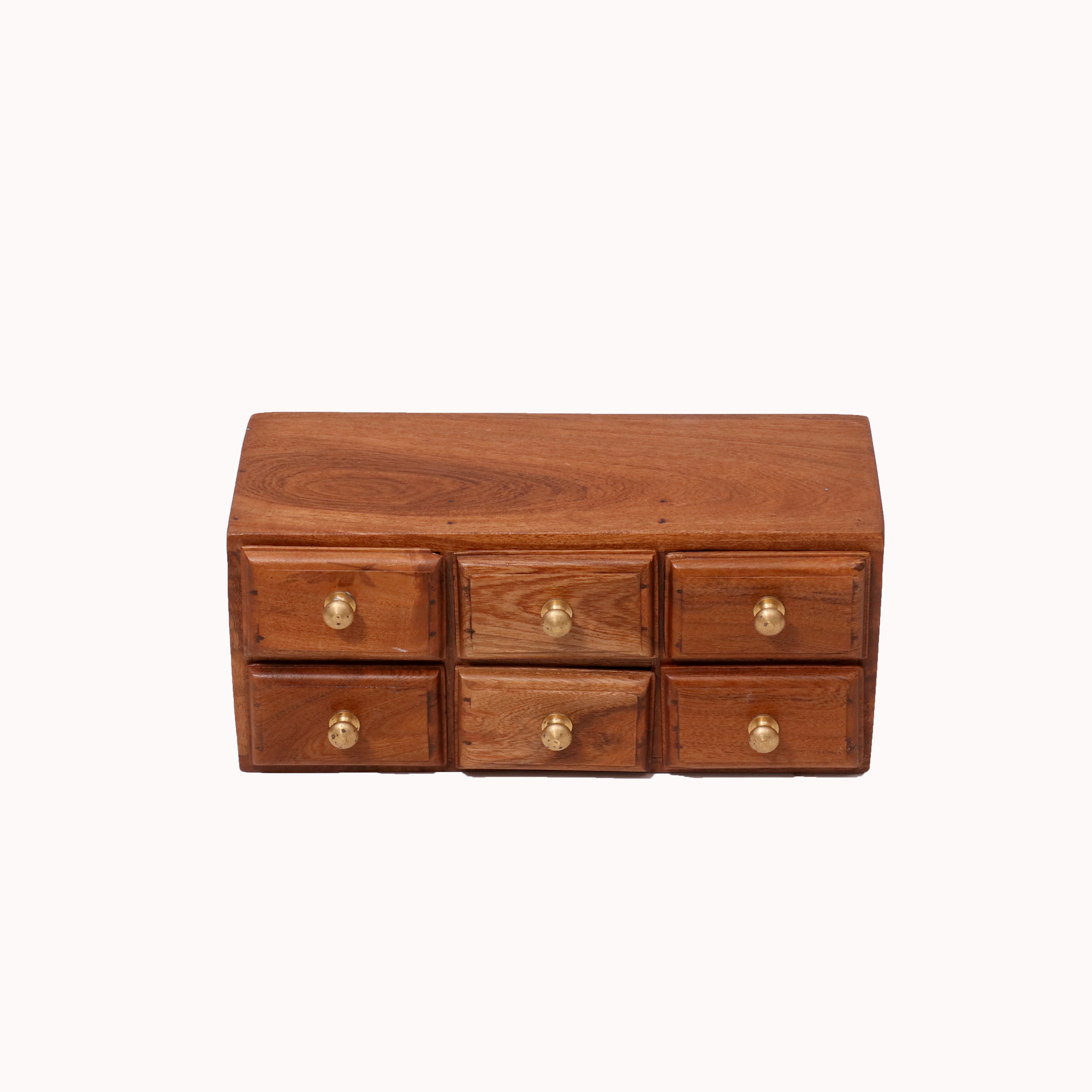 Charming Six Drawer Piece Desk Organizer