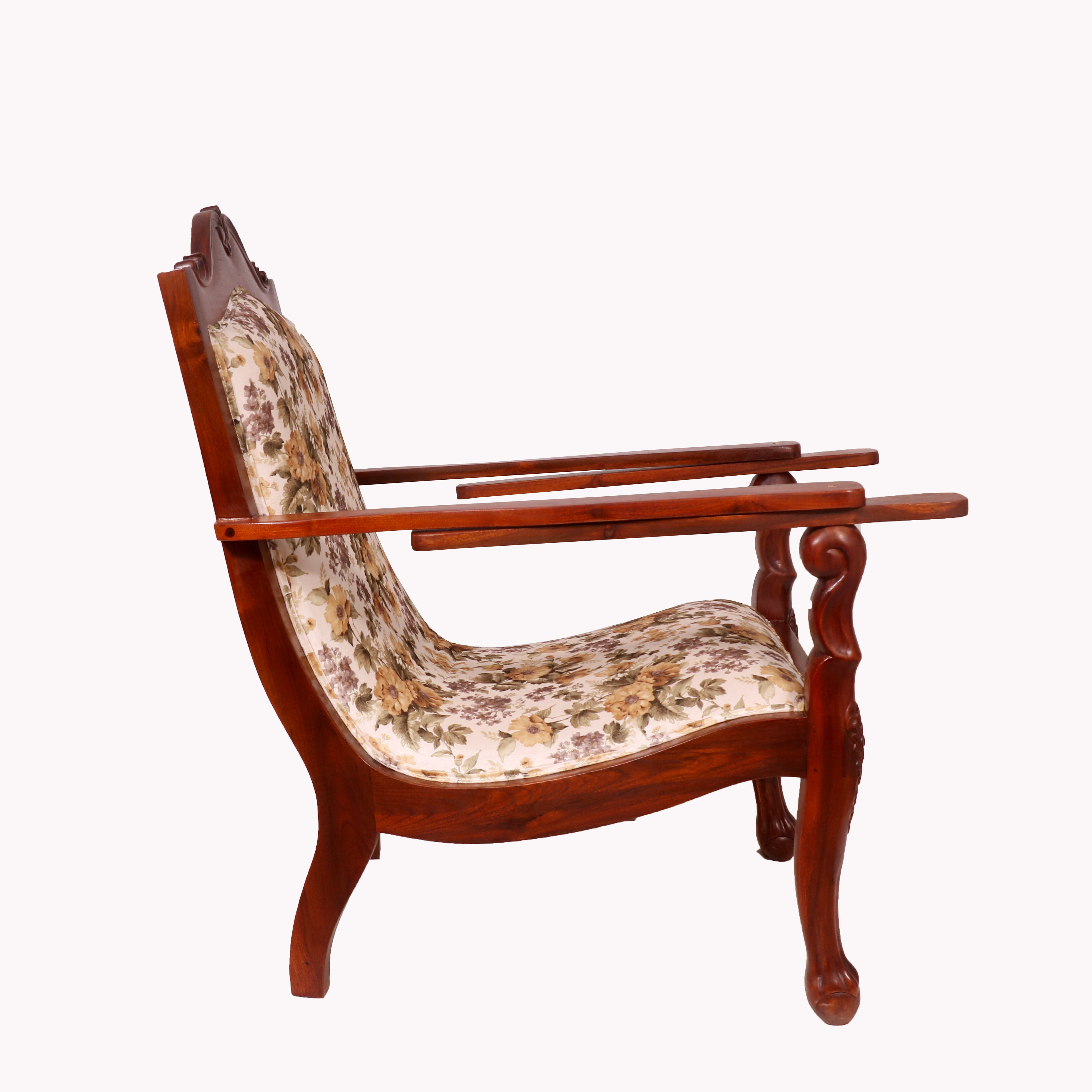 Upholstered Vintage Easy Planter Chair Easy Chair