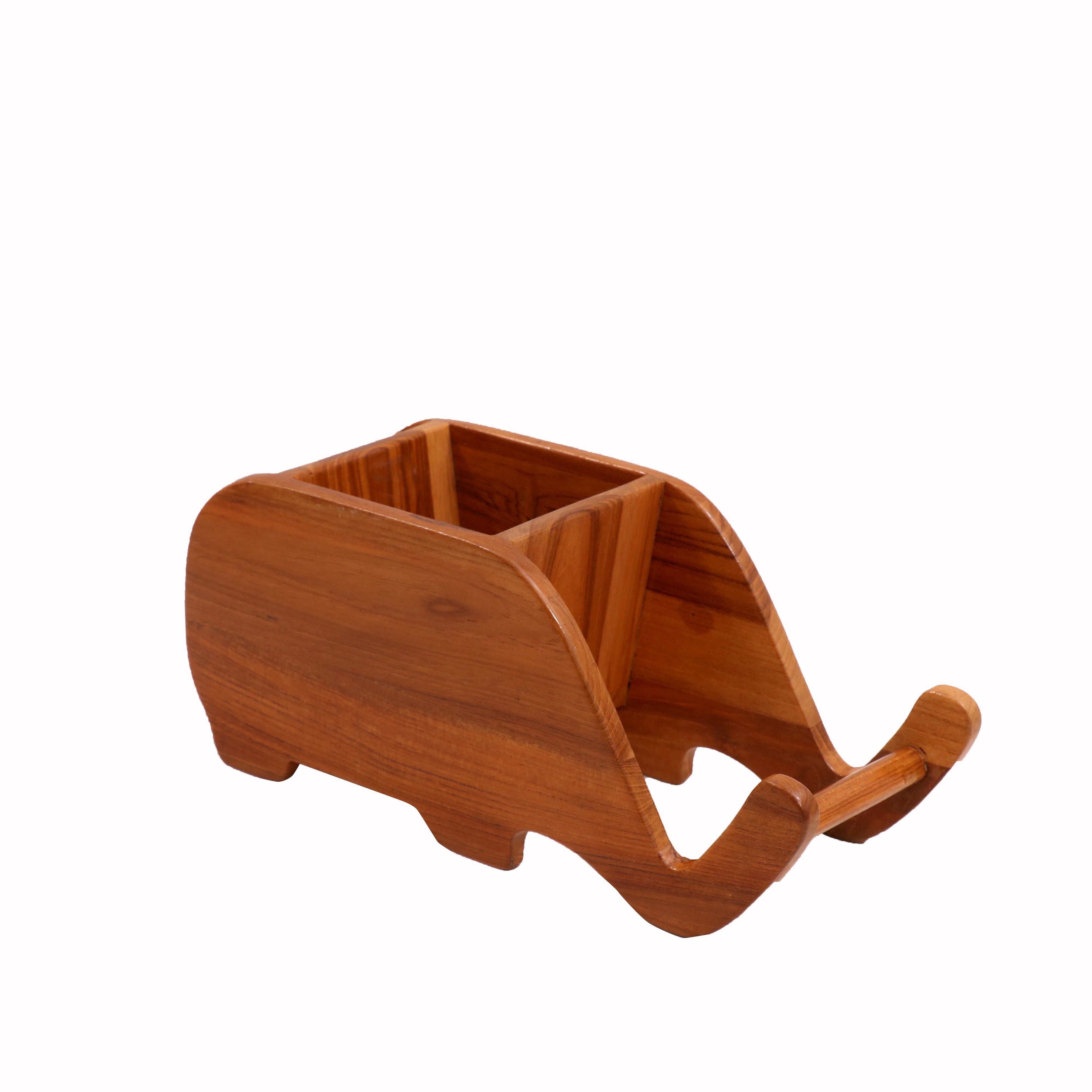 Simple Elephant Organizer Desk Organizer