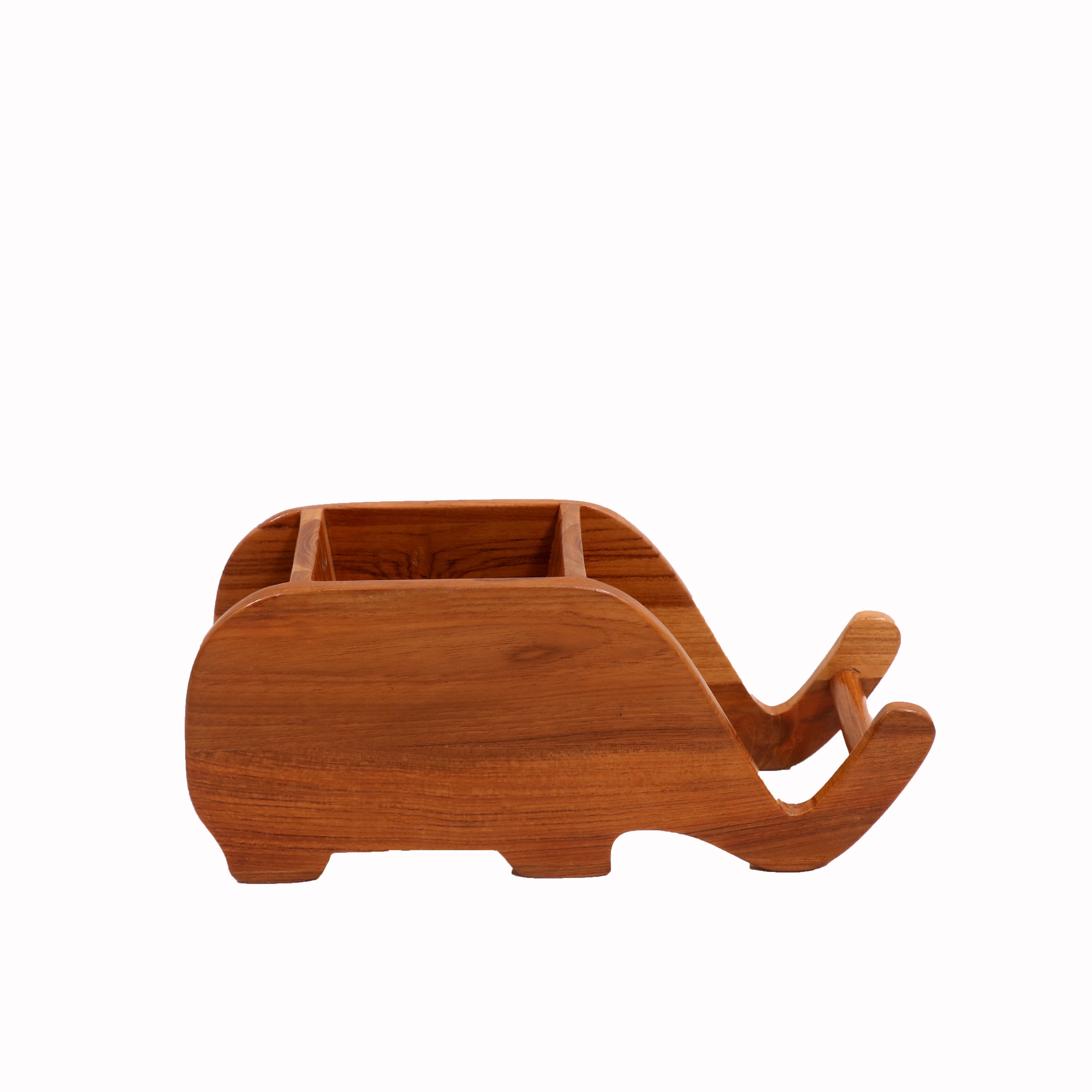 Simple Elephant Organizer Desk Organizer