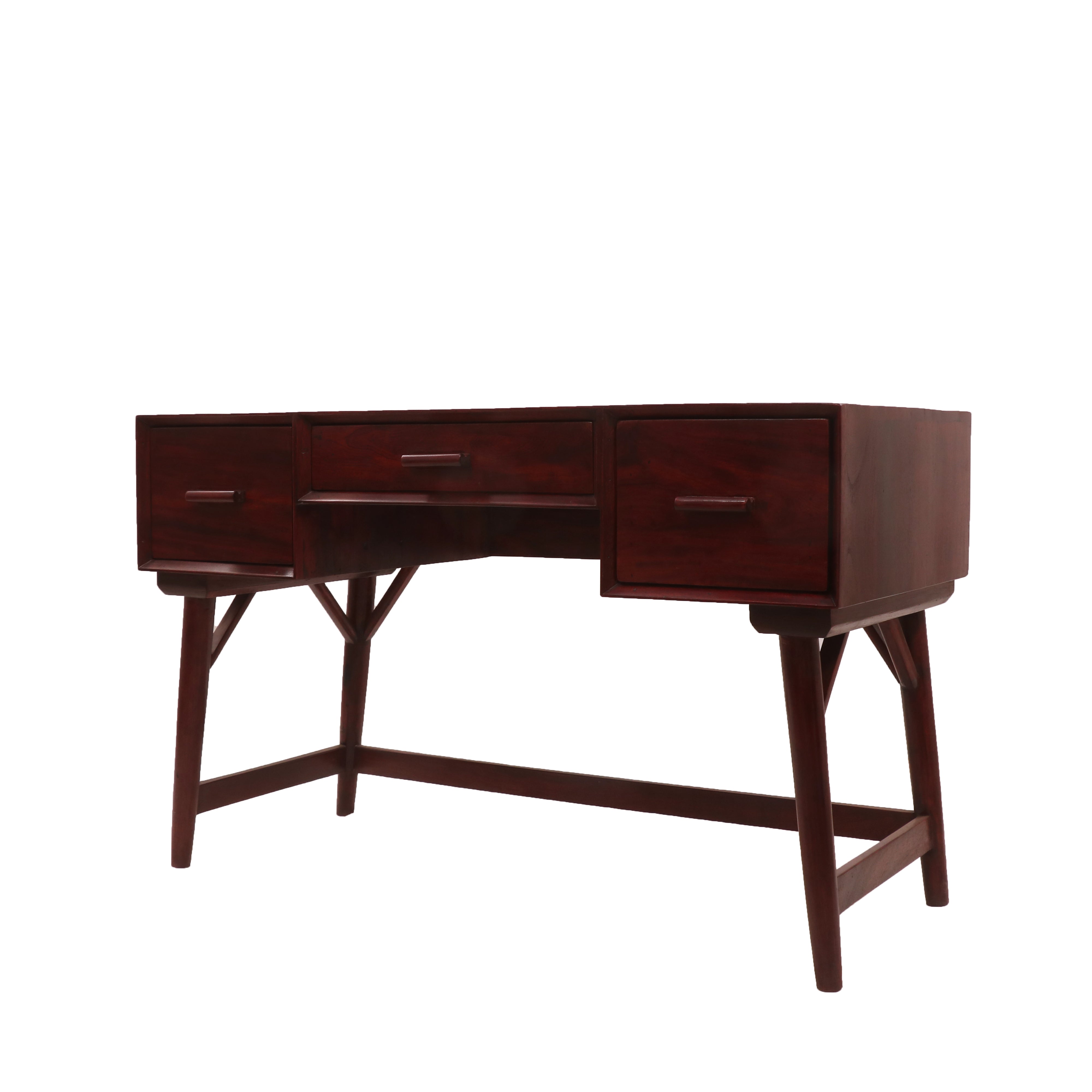 Rustic Heritage Wooden Desk Study Table