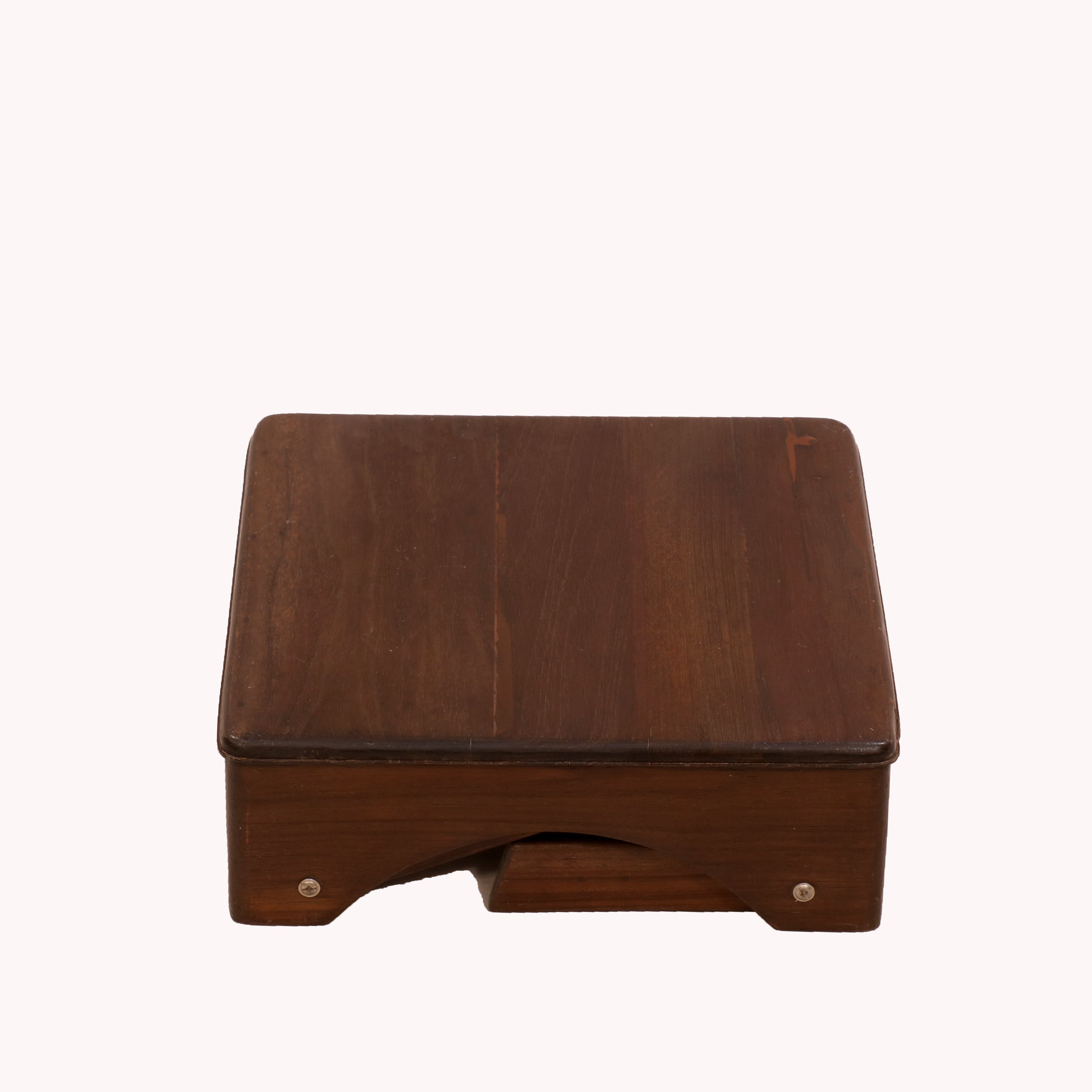 Low Fashionable Stool Dark Tone Lapdesk