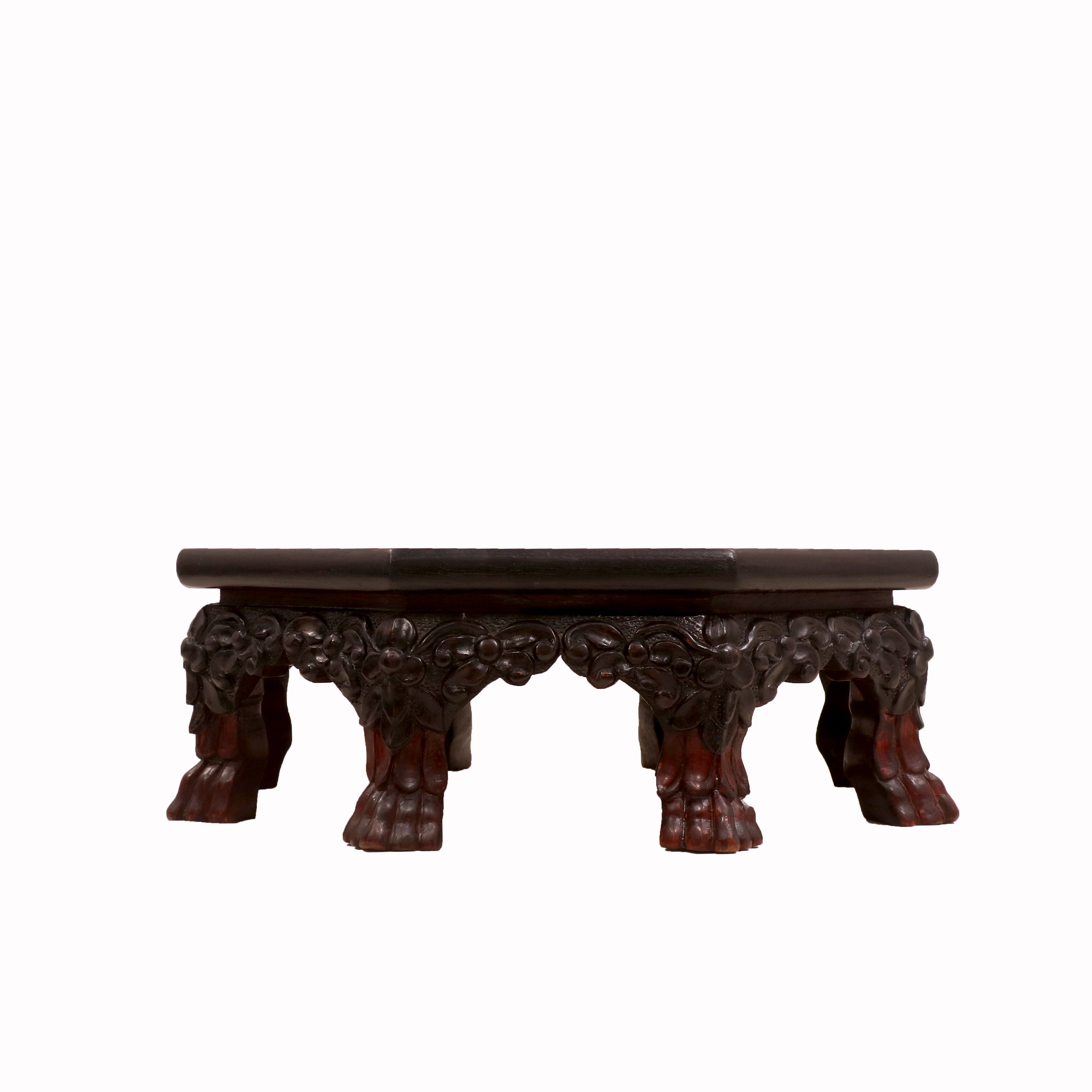 Rich Carved Wooden Bajot Bajot