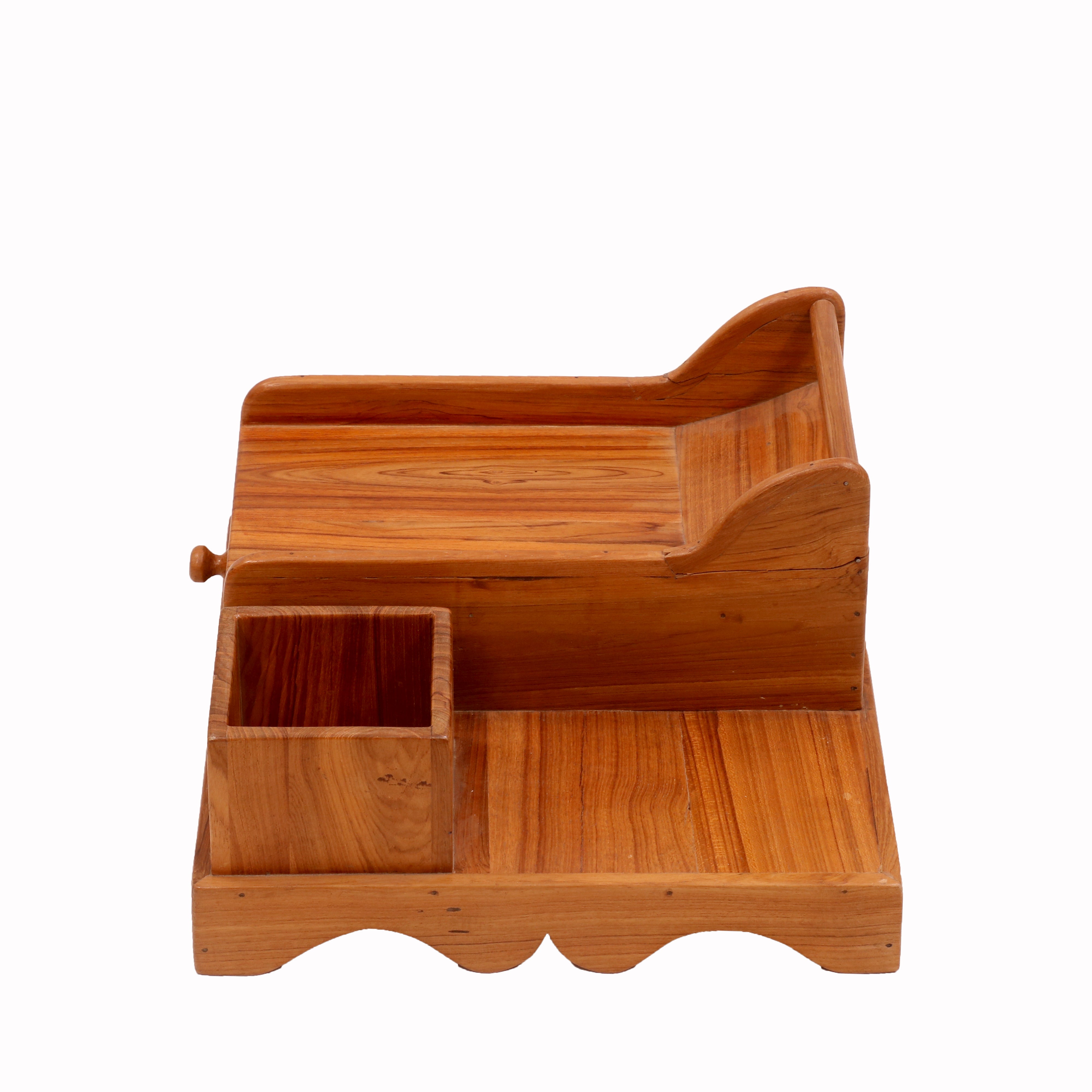 Classic Cultured Handmade Wooden Desk Organizer Desk Organizer