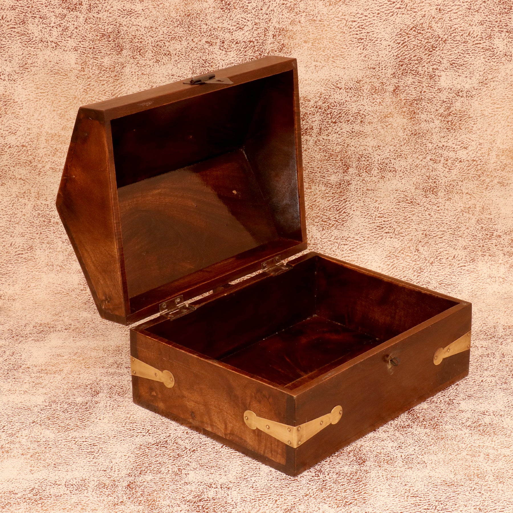 Wooden Rustic Hut Shaped Boxes Wooden Box