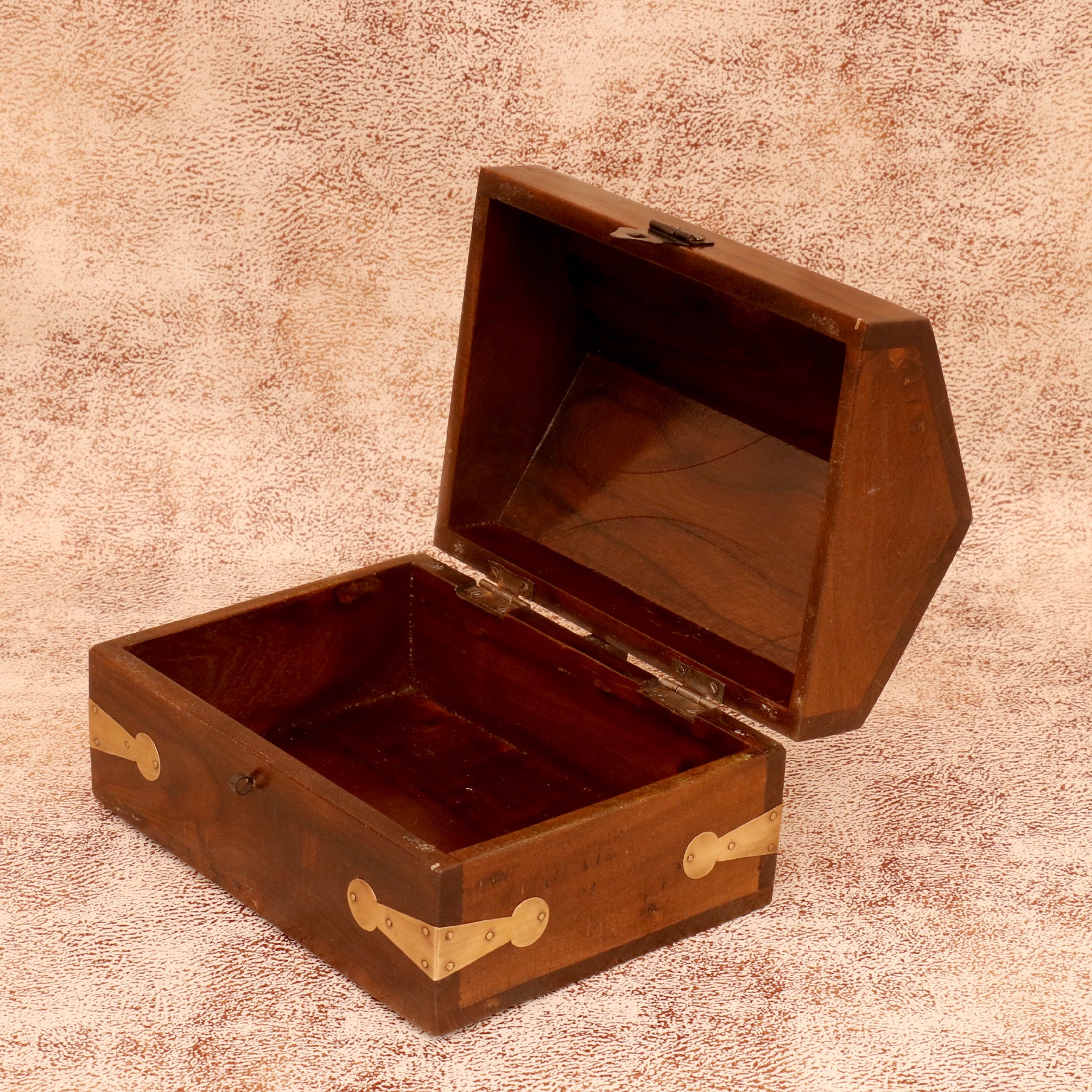 Wooden Rustic Hut Shaped Boxes Wooden Box