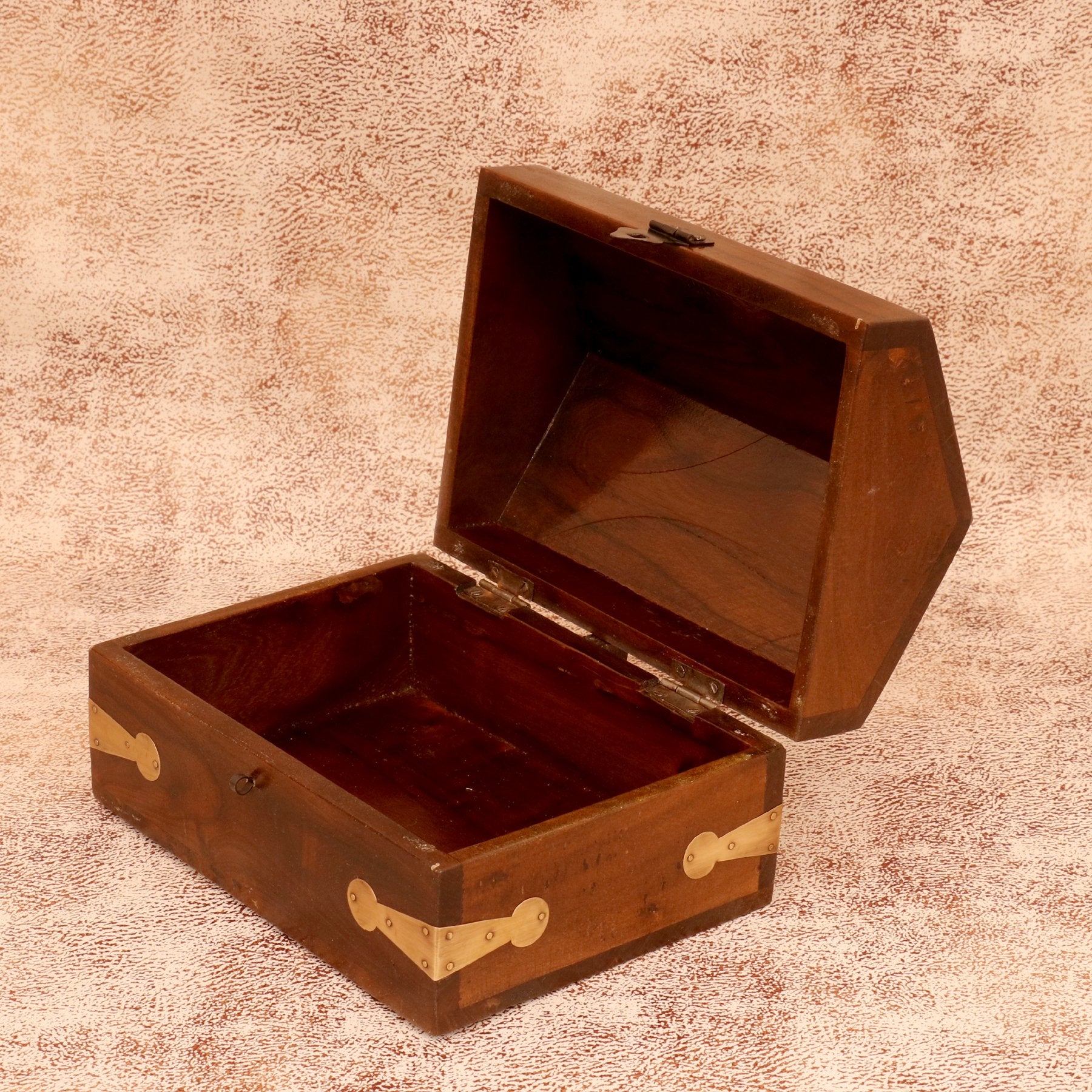 Wooden Rustic Hut Shaped Boxes Wooden Box