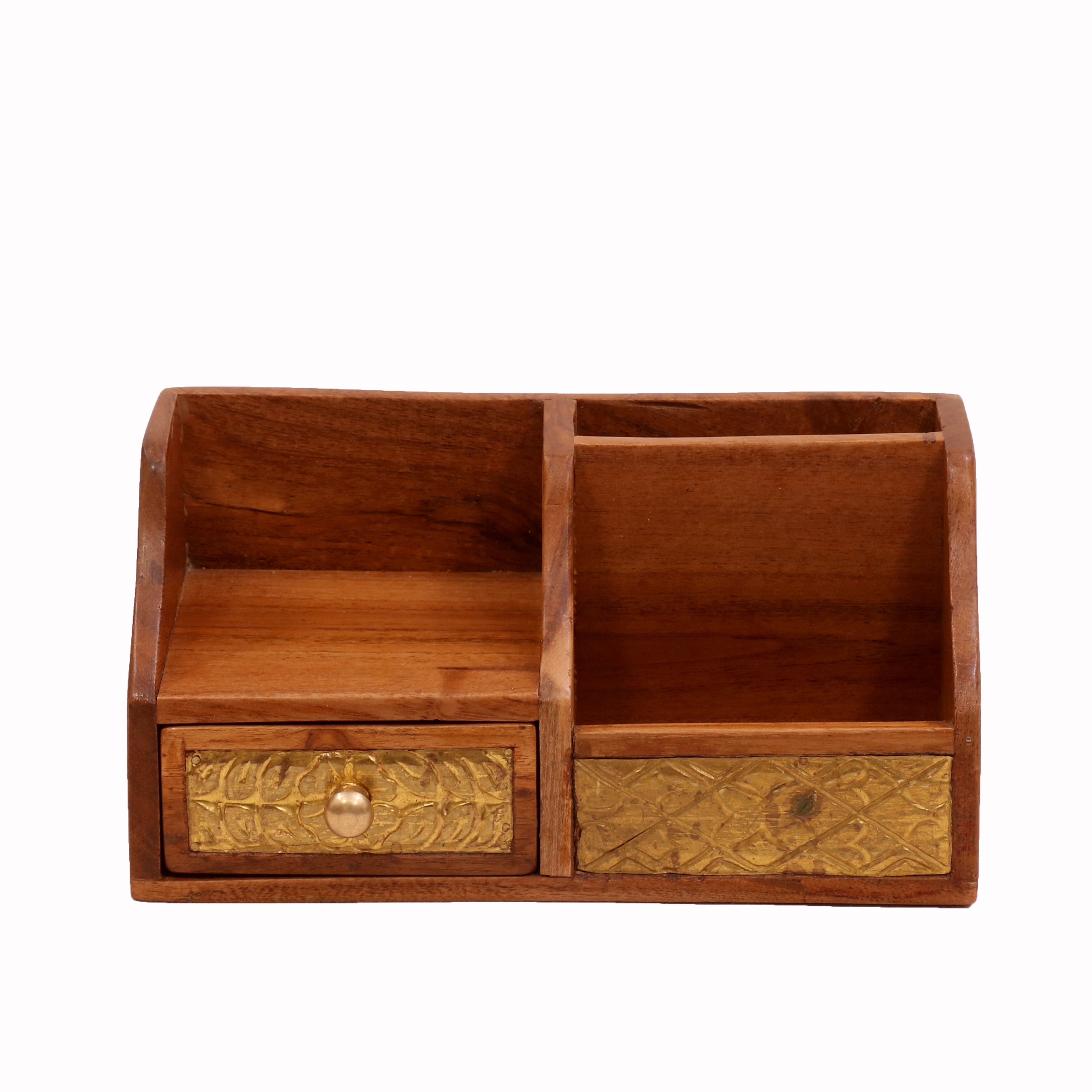 4-Section Pen/Pencil Holder Desk Organizer