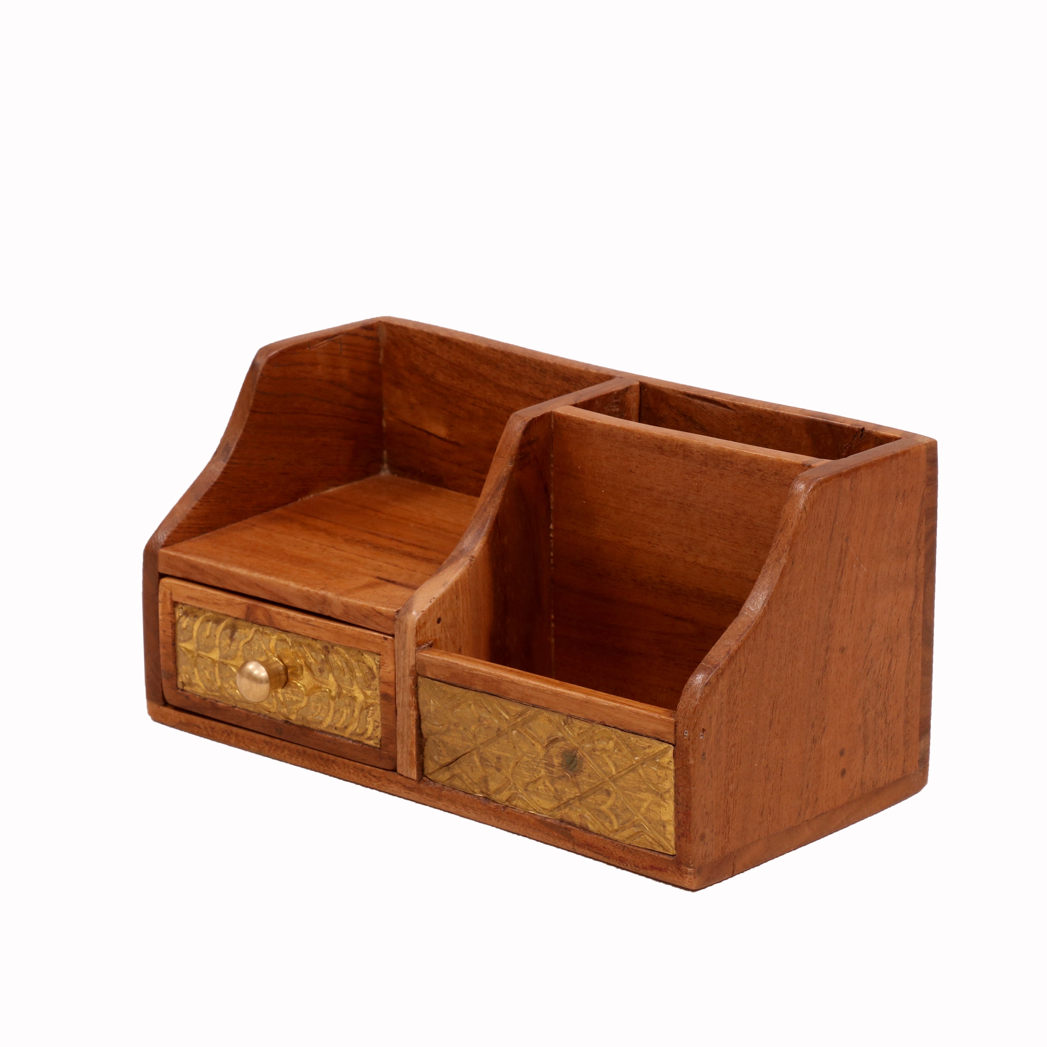 4-Section Pen/Pencil Holder Desk Organizer