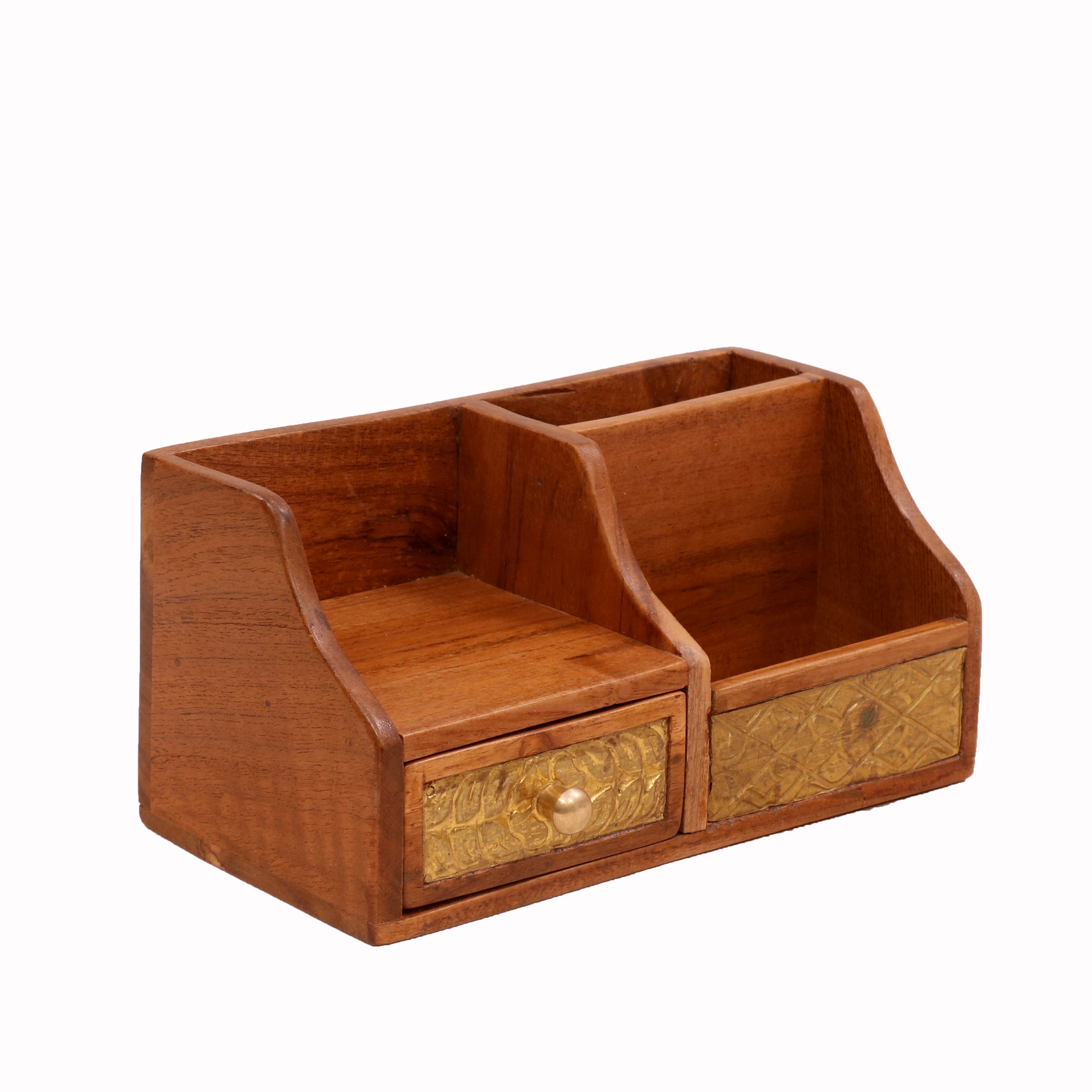 4-Section Pen/Pencil Holder Desk Organizer