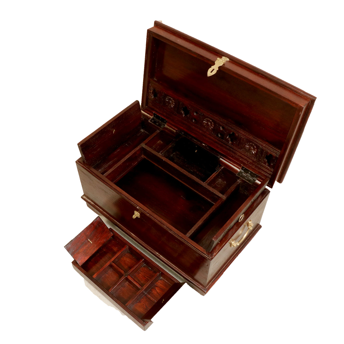 Elegant Wood Storage Box