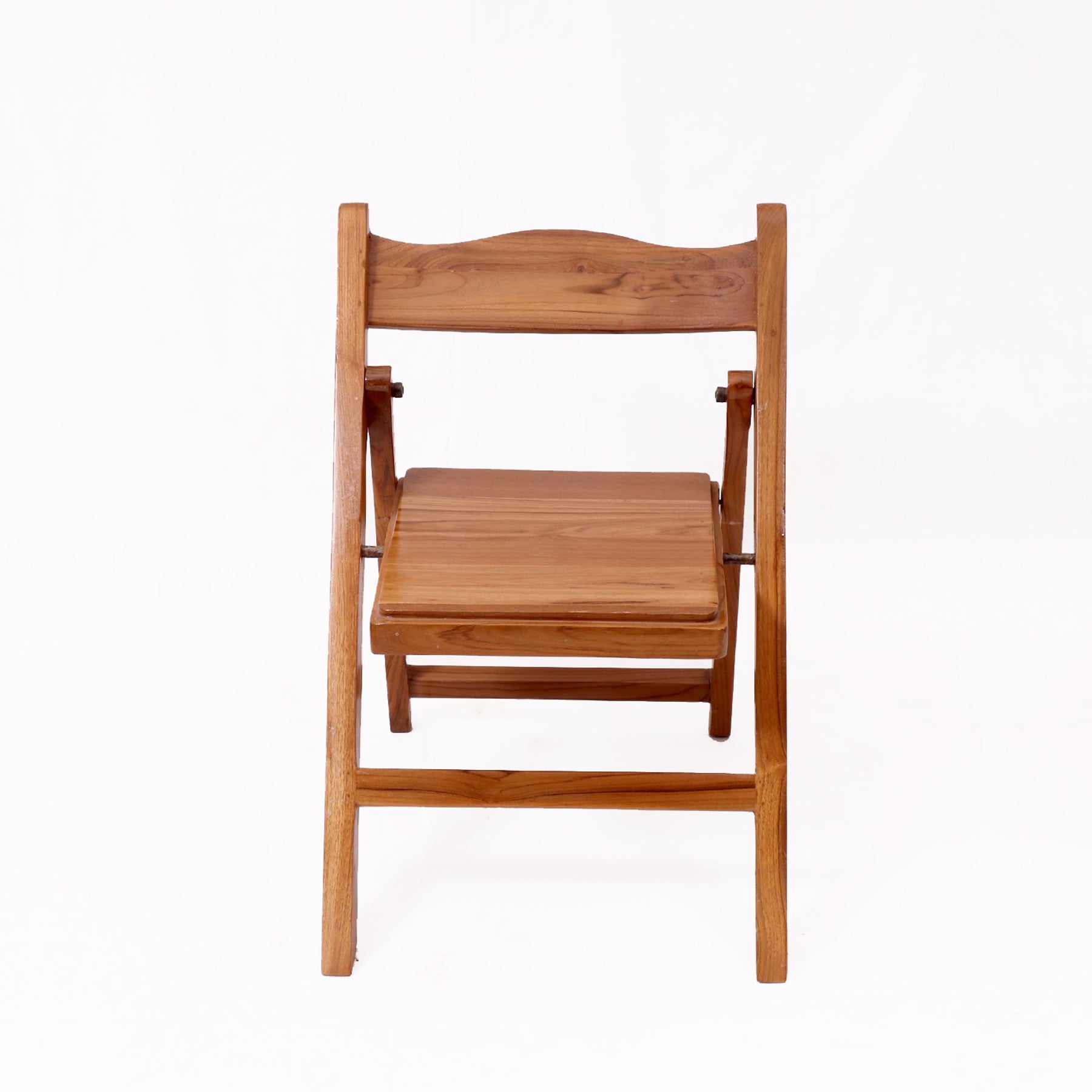 Teak Wood Foldable Kids Chair Folding Chair