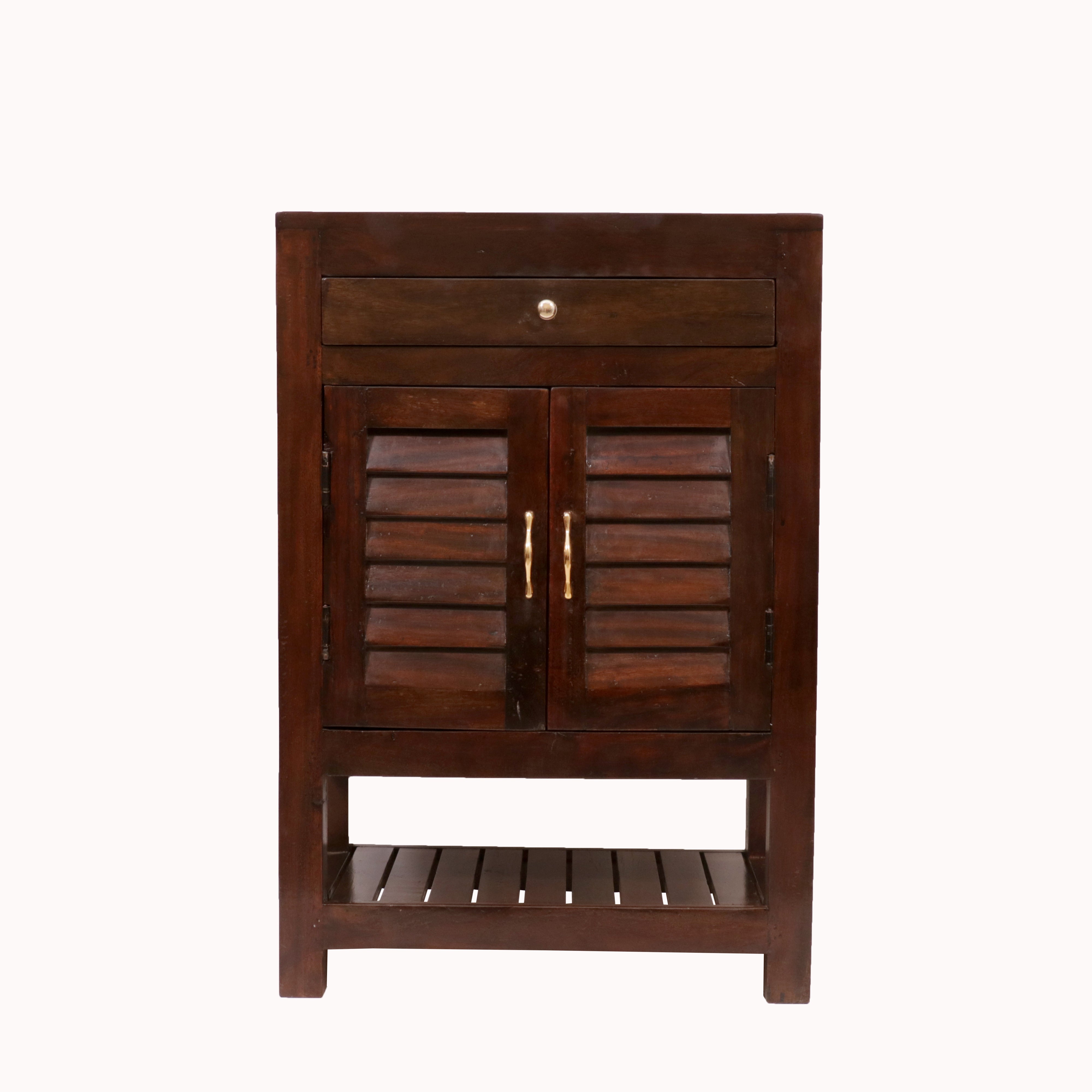 Shutter Bedside Table Bedside