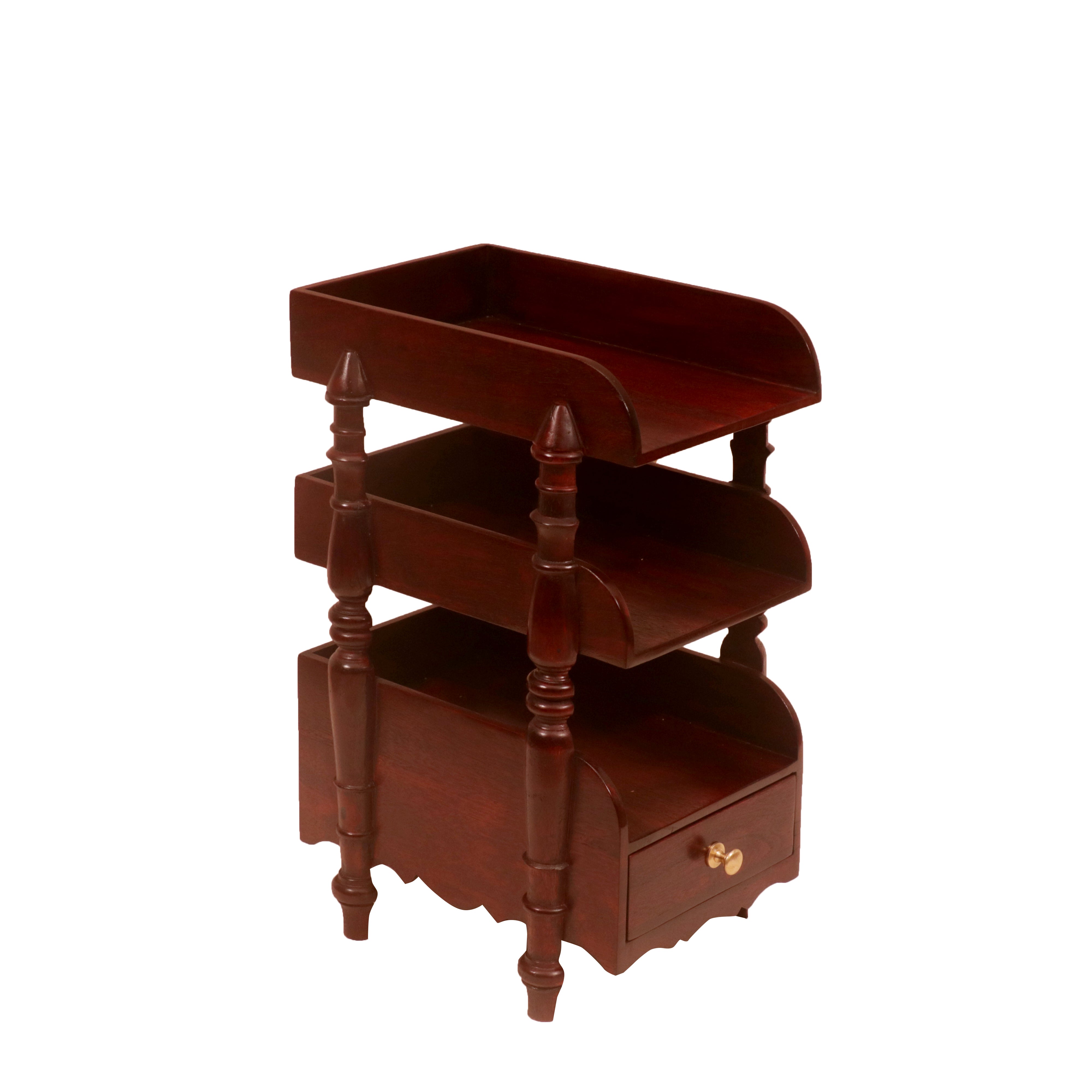 Carved Tray Rack Rack