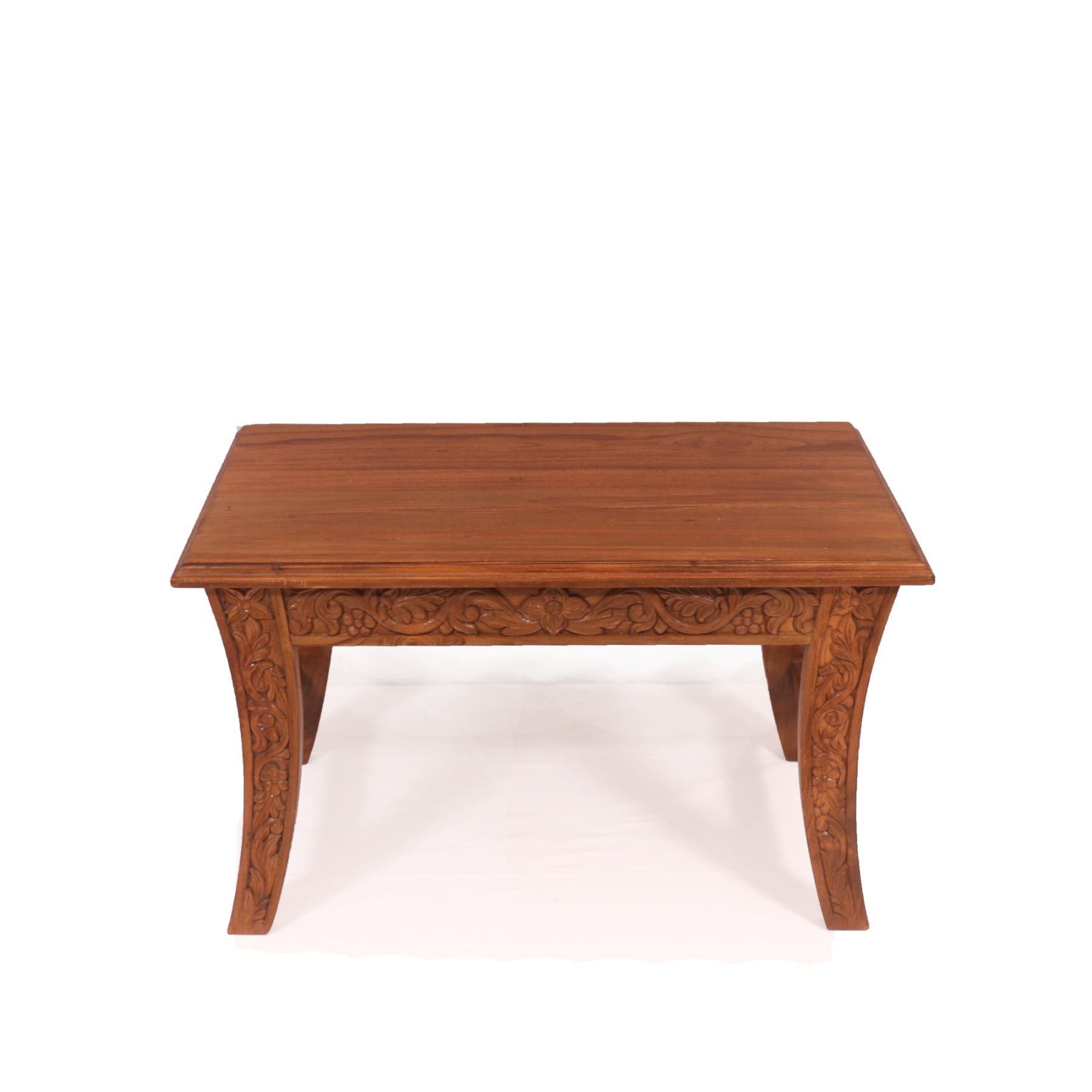 Versatile Classic Carving Border Wooden Coffee Table Coffee Table