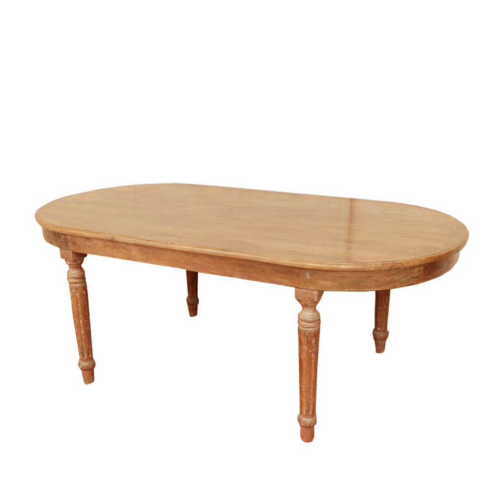 Solid grainy 6 seater dining table Dining Table