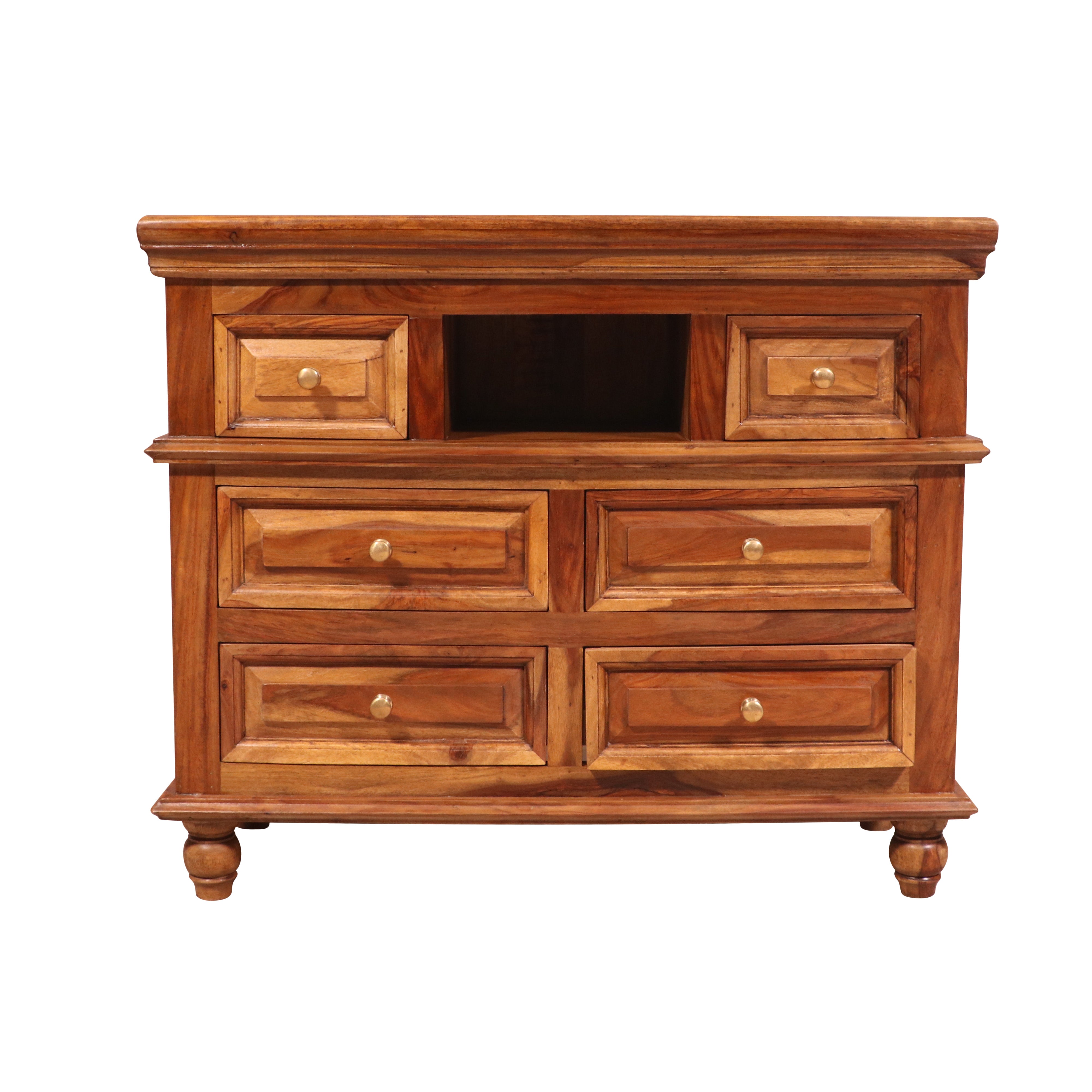Compact Sheesham wood 2+ 4 Drawer's Chest Drawer's Chest
