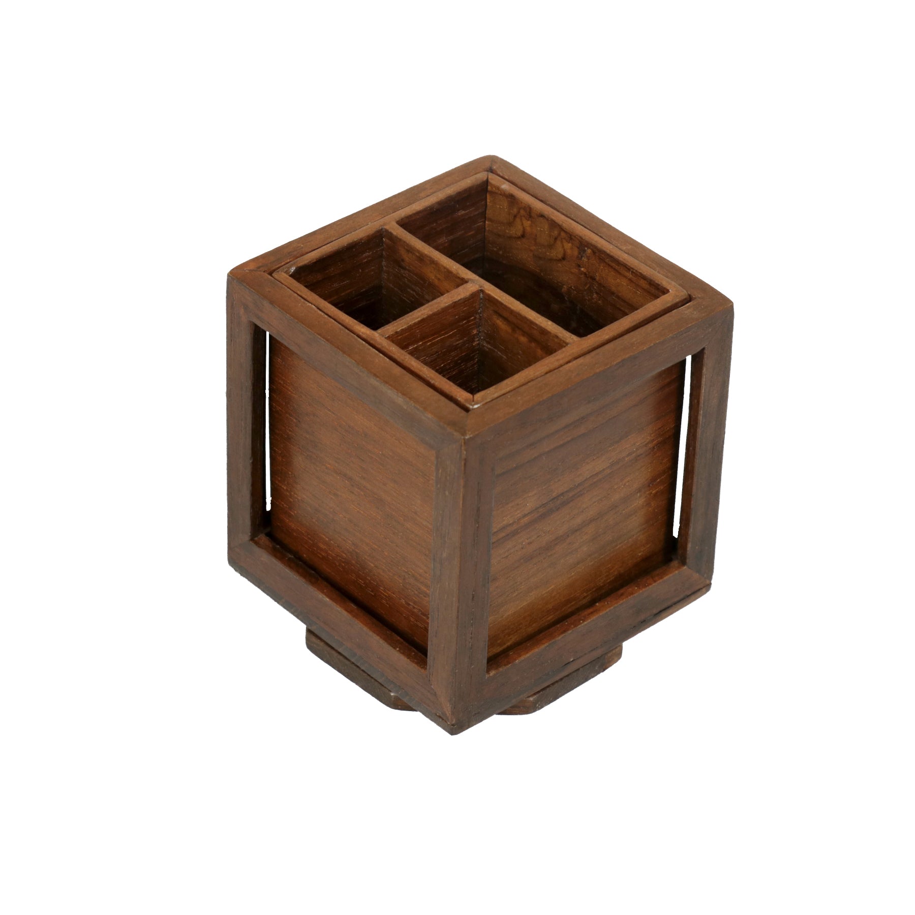 Pencil Desk Organizer – 3 Slots Desk Organizer