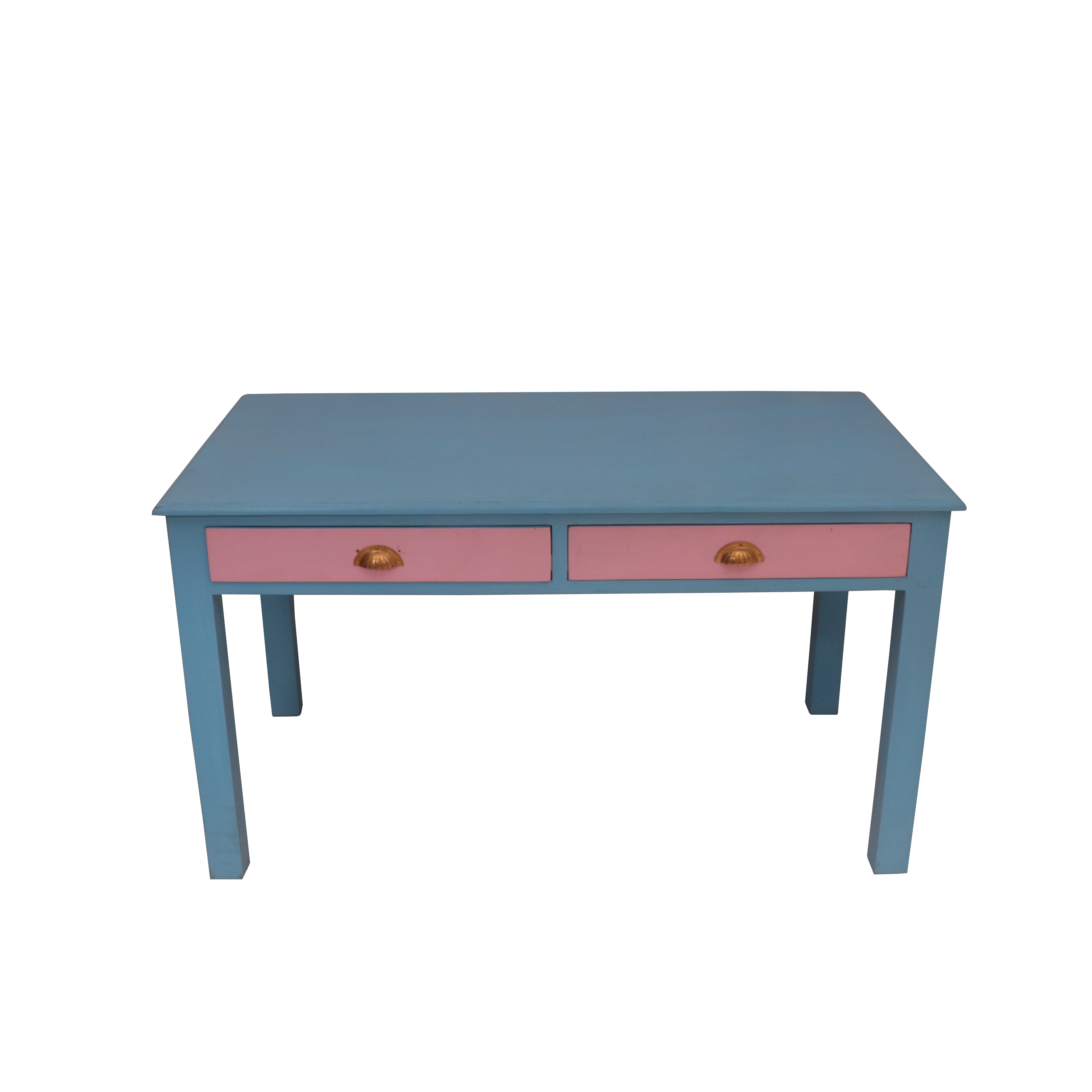 Pastel Hued Wooden Study Table Study Table