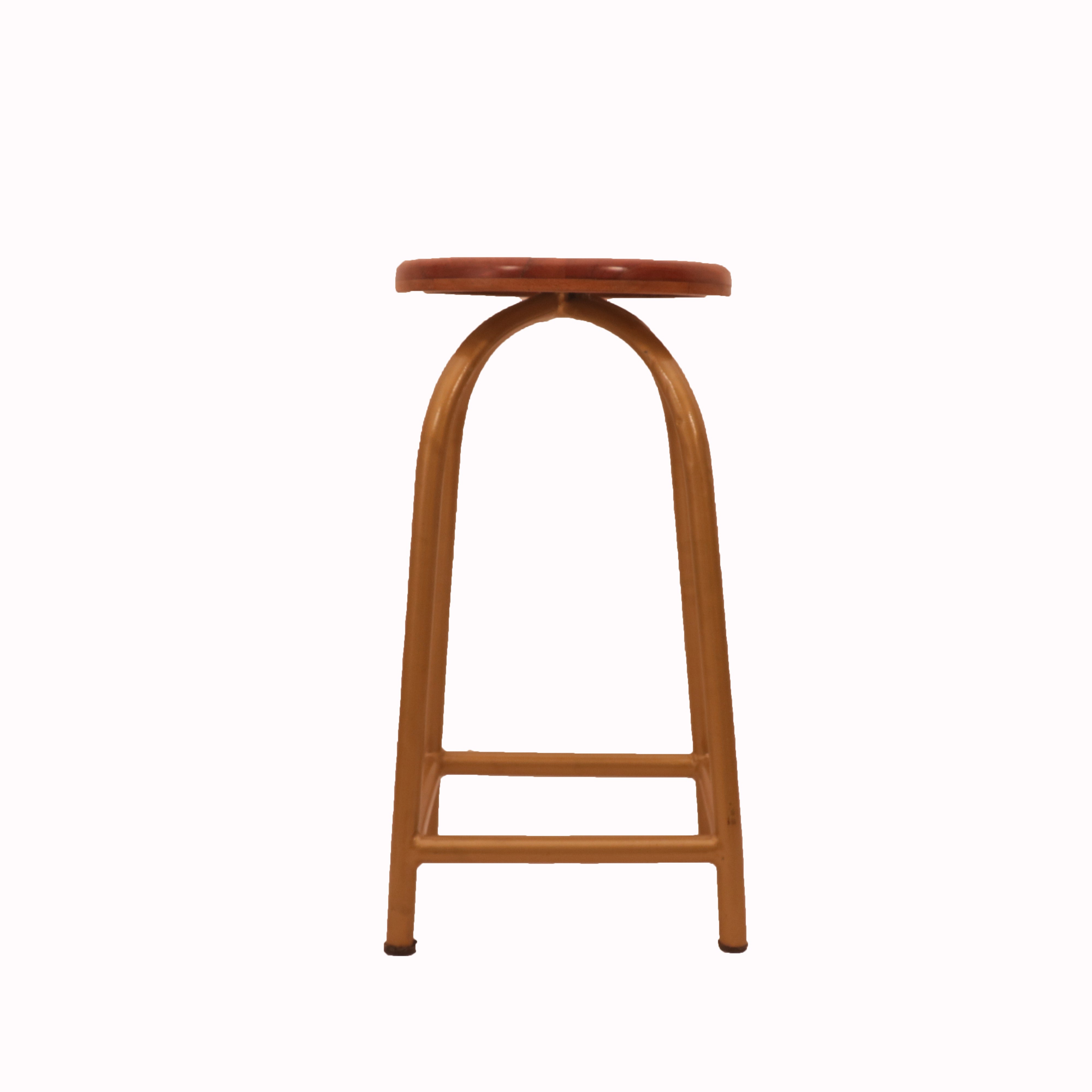 Round Top Stool Golden Stool