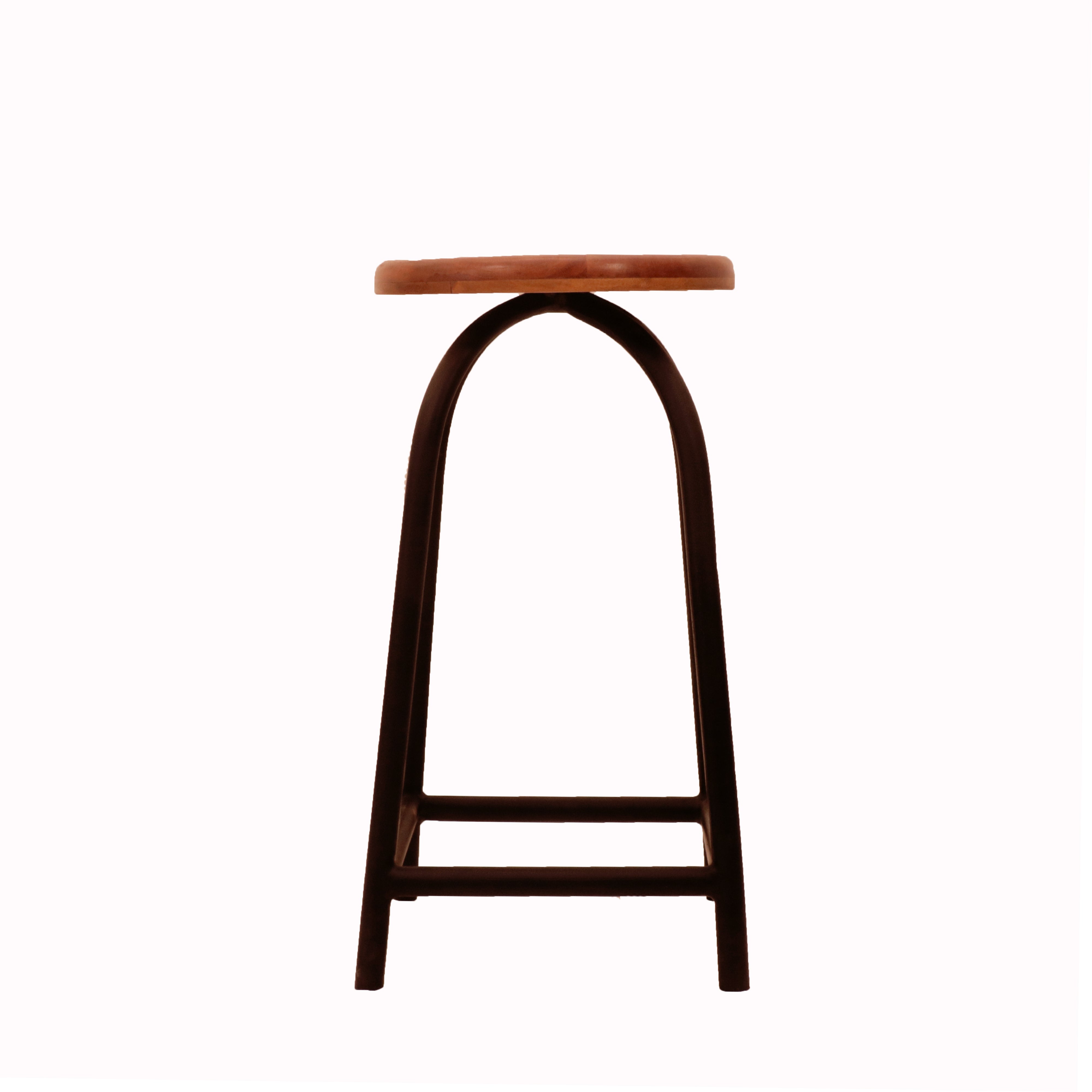 Round Top Stool Black Stool