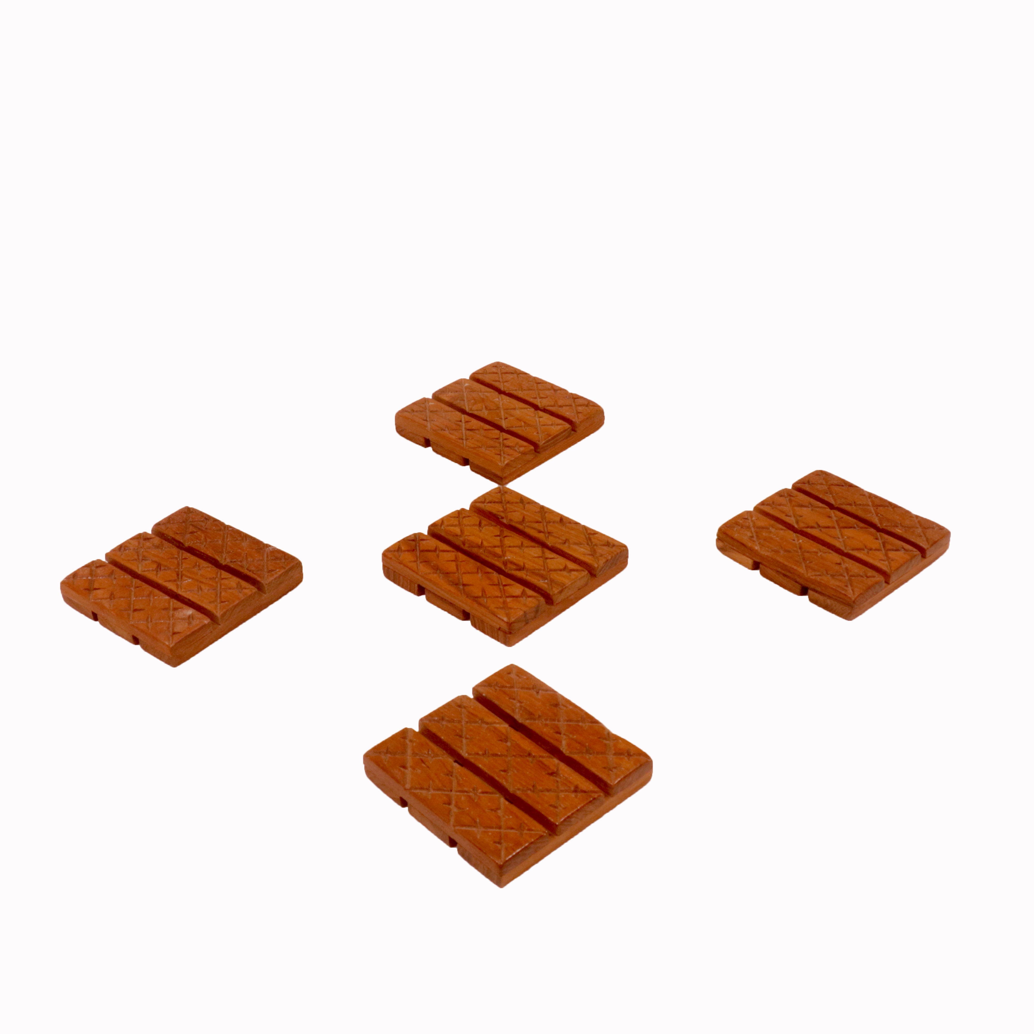 (Set of 5) Club Motif Tea Coasters Coaster