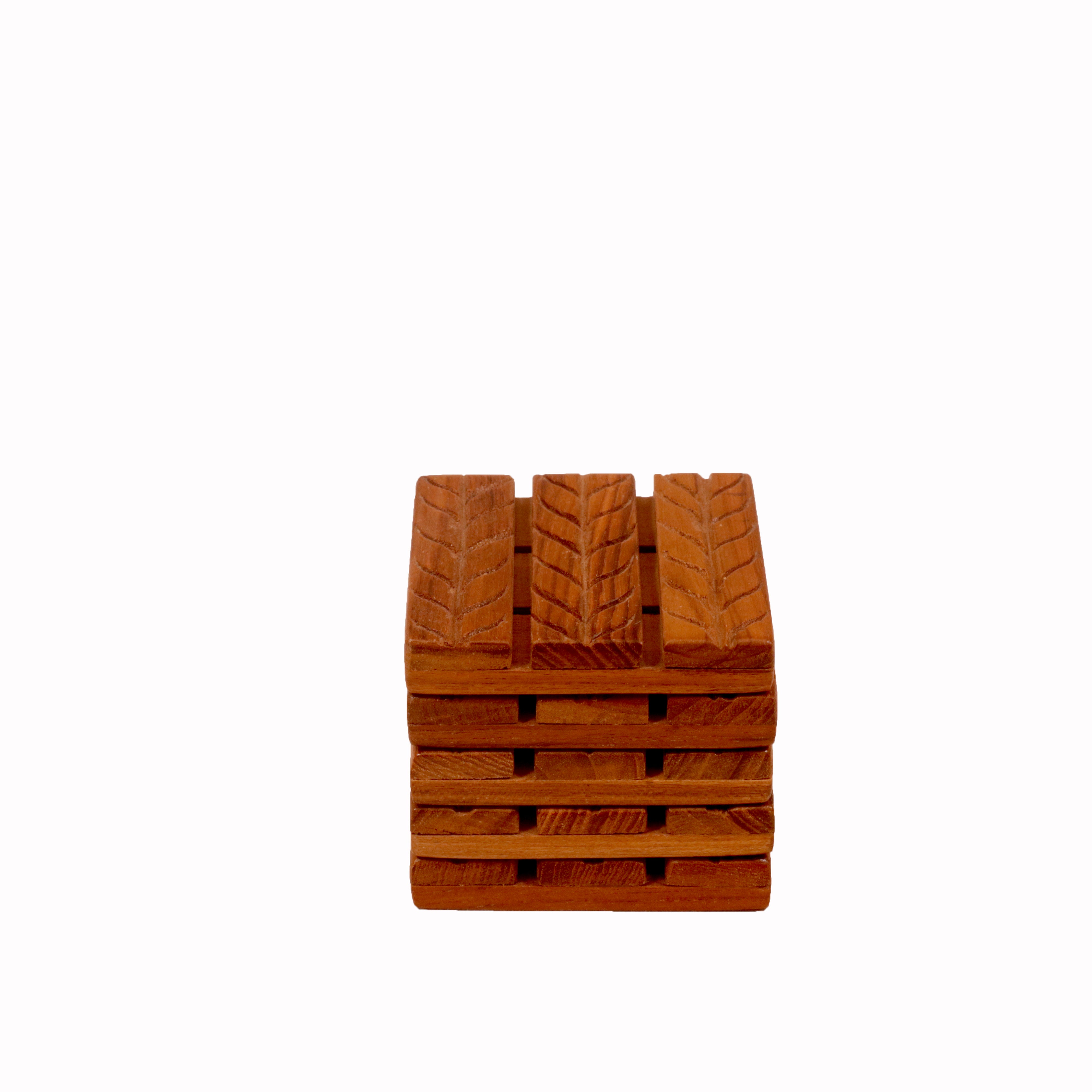 (Set of 5) Tendril Pattern Tea Coasters Coaster