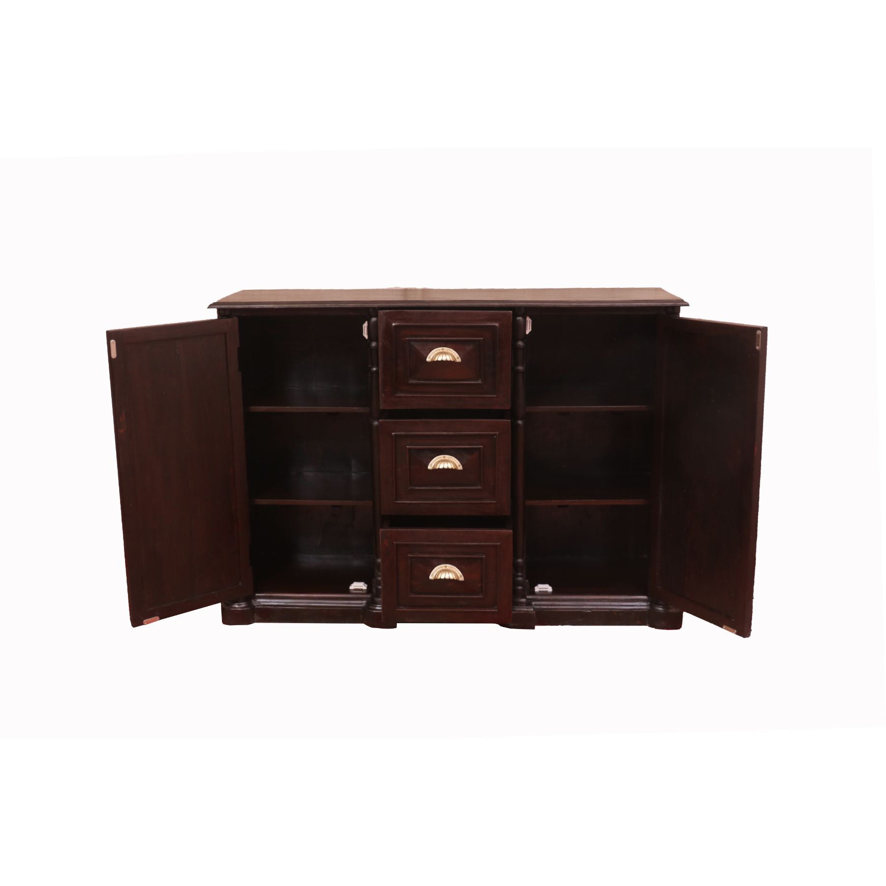 Rich Colonial Wall Cabinet Cupboard