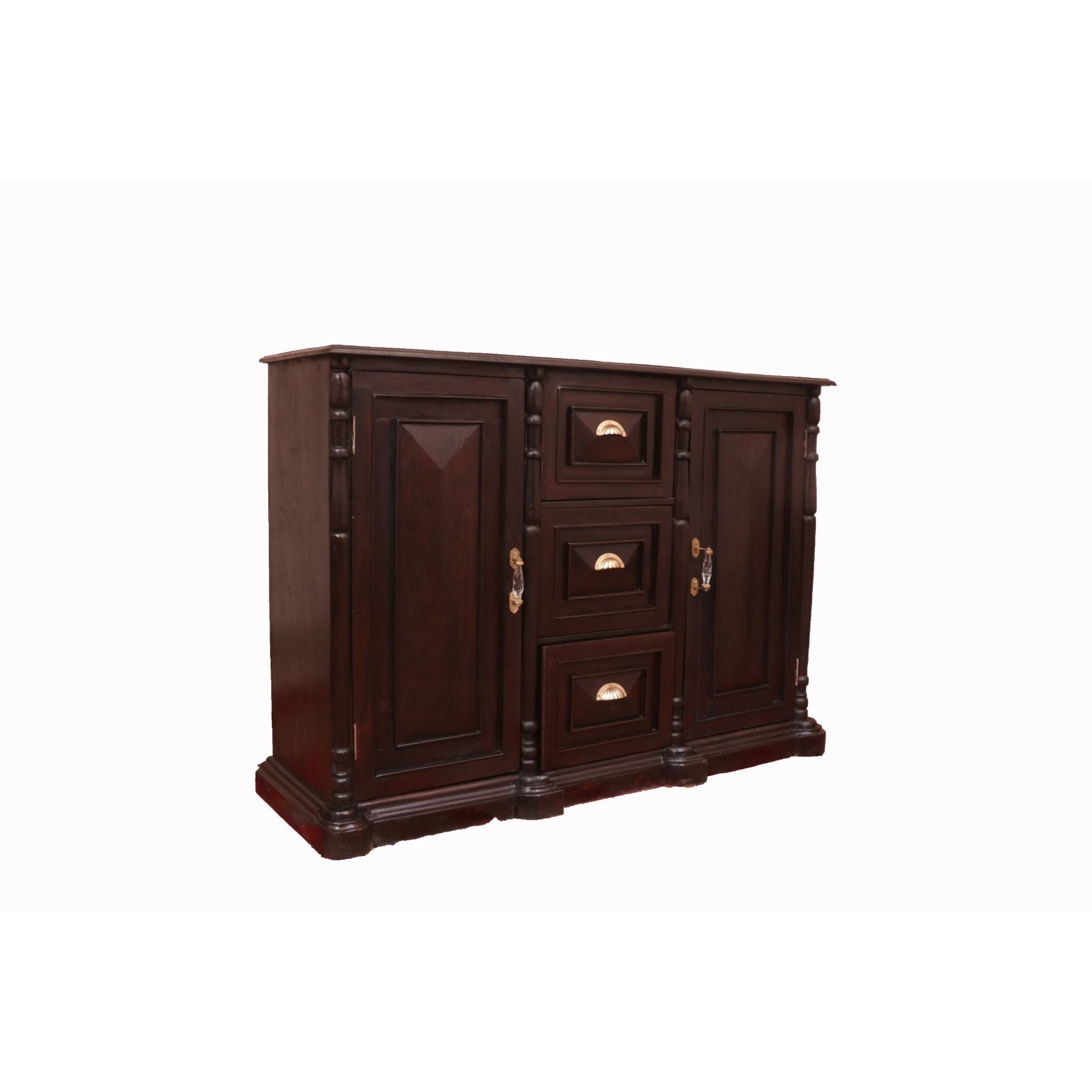 Rich Colonial Wall Cabinet Cupboard