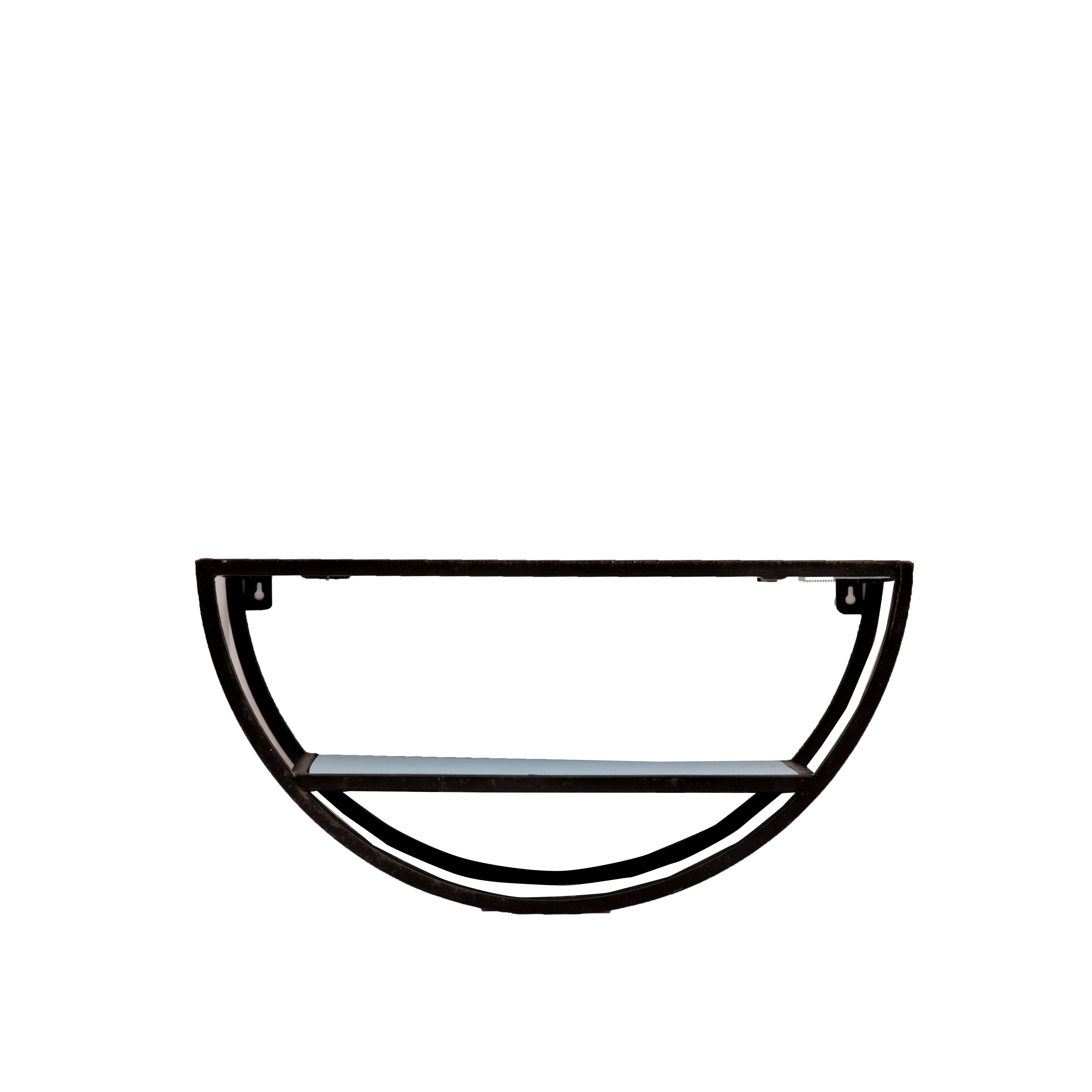 Semi Circle Delightful Shelf Wall Rack