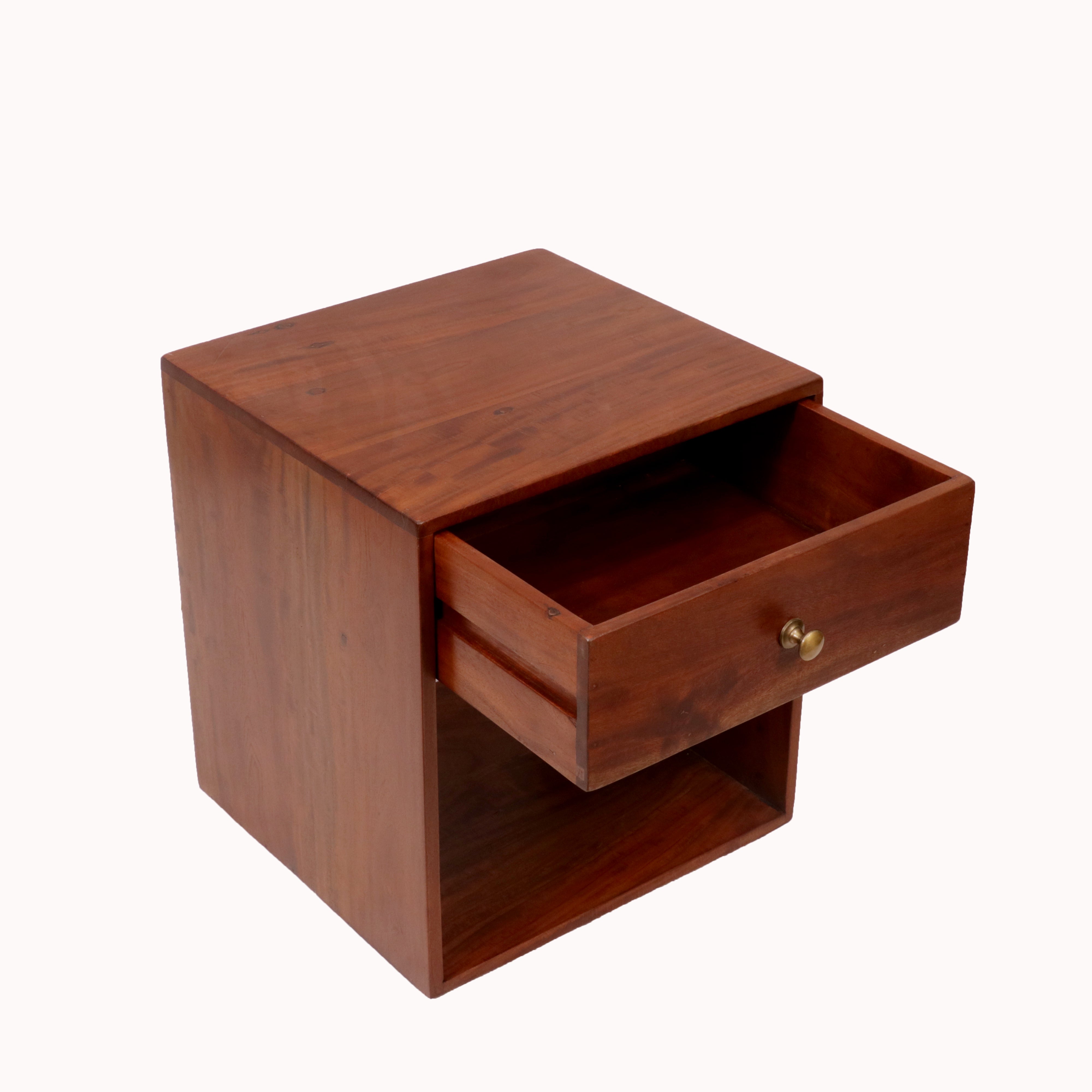 Classic Wooden Handmade Night Stand Finished Bedside Bedside