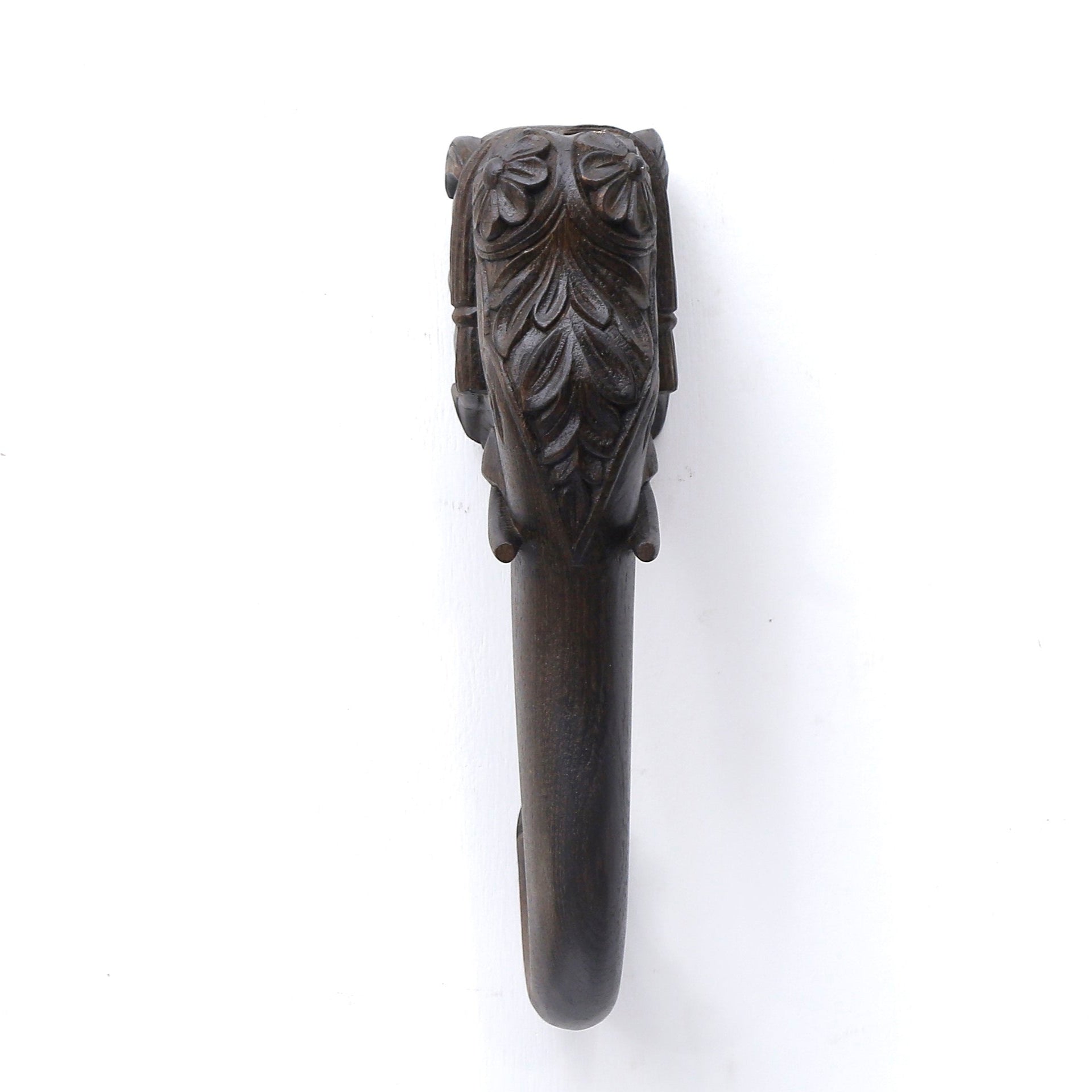 Wooden Royal Elephant Trunk Door Handle Door Handle
