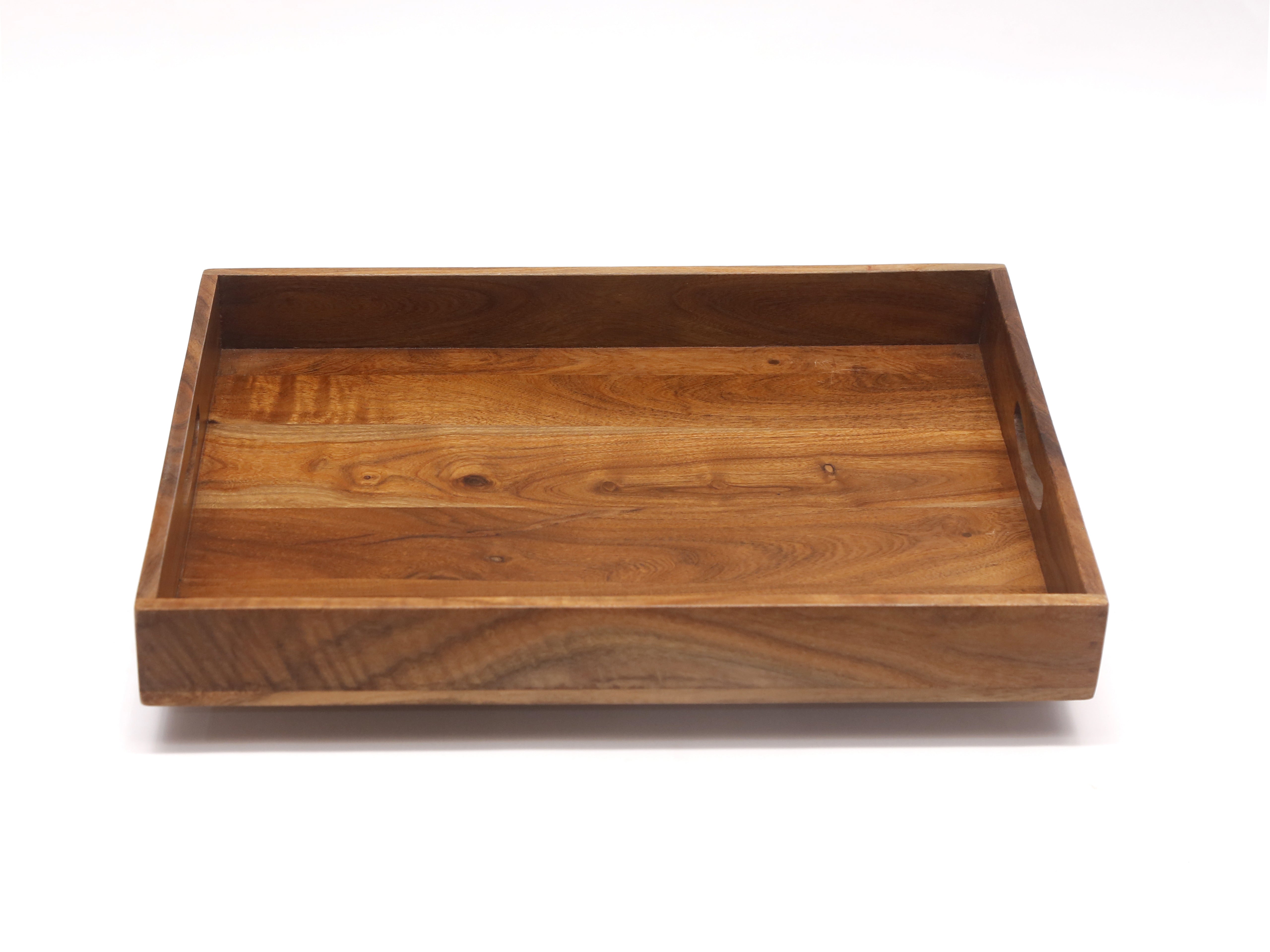 Inclined Wooden Box Tray Set Tray