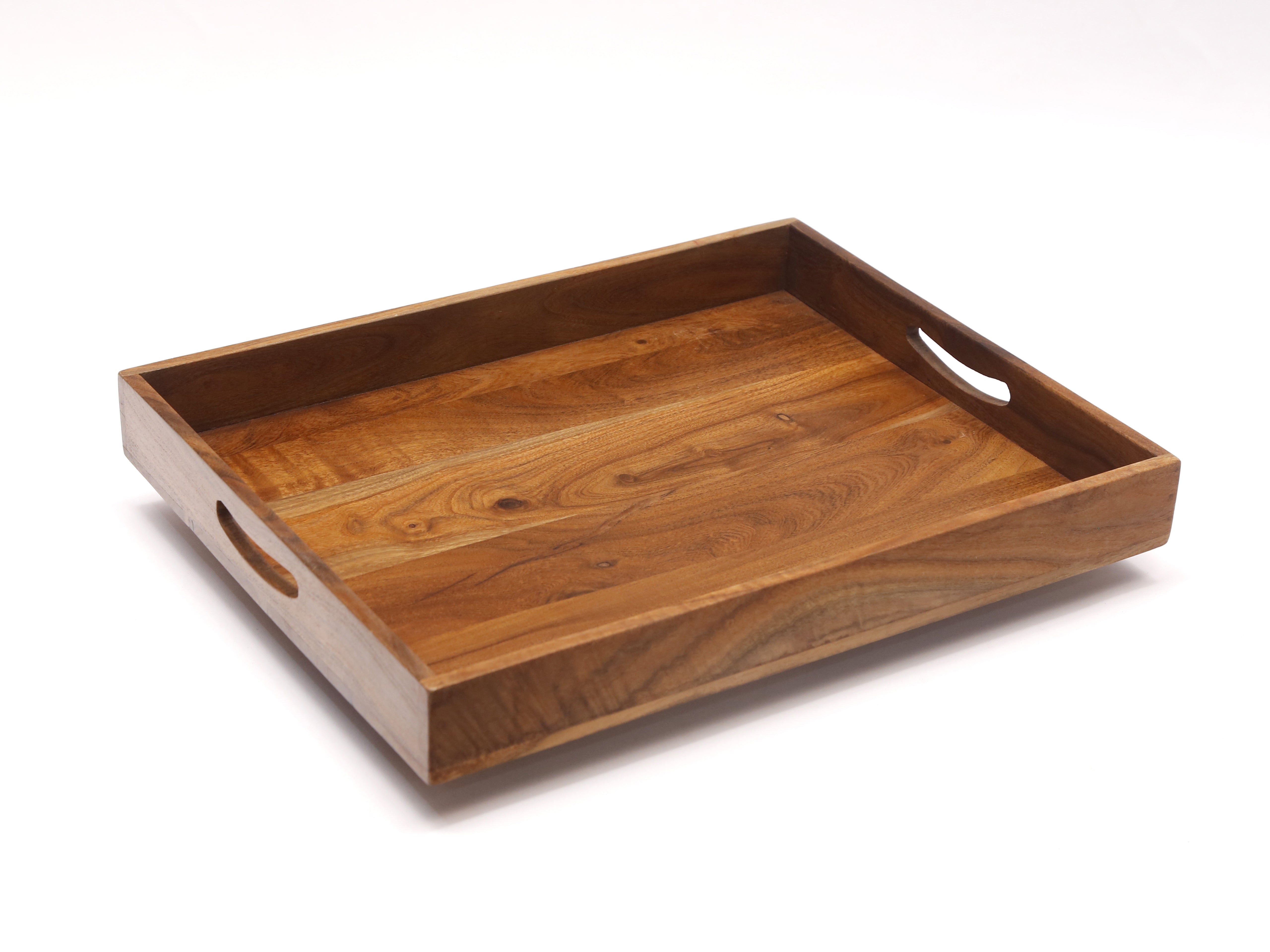 Inclined Wooden Box Tray Set Tray