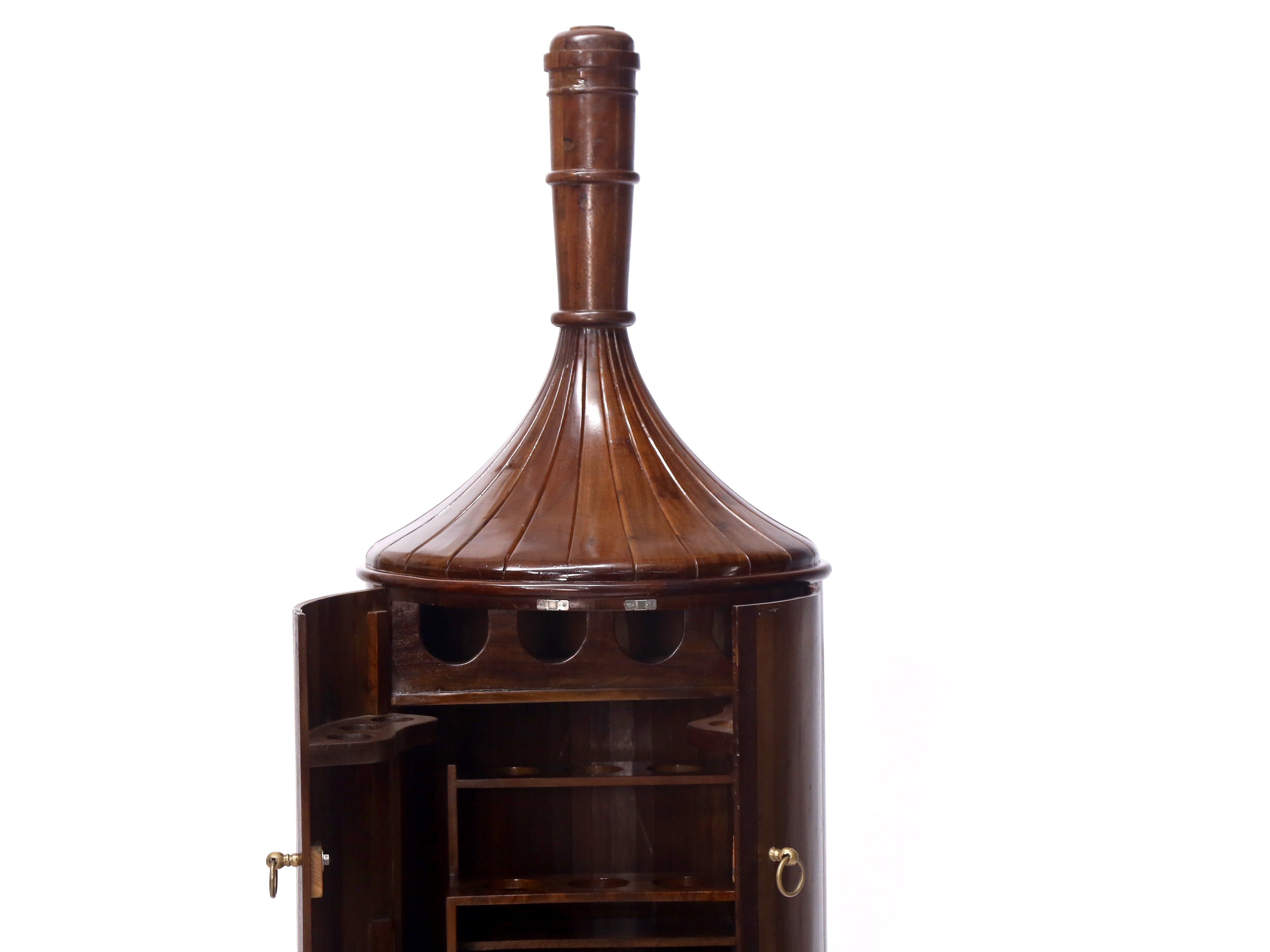 Spherical Classical Bar Bottle Bar Cabinet