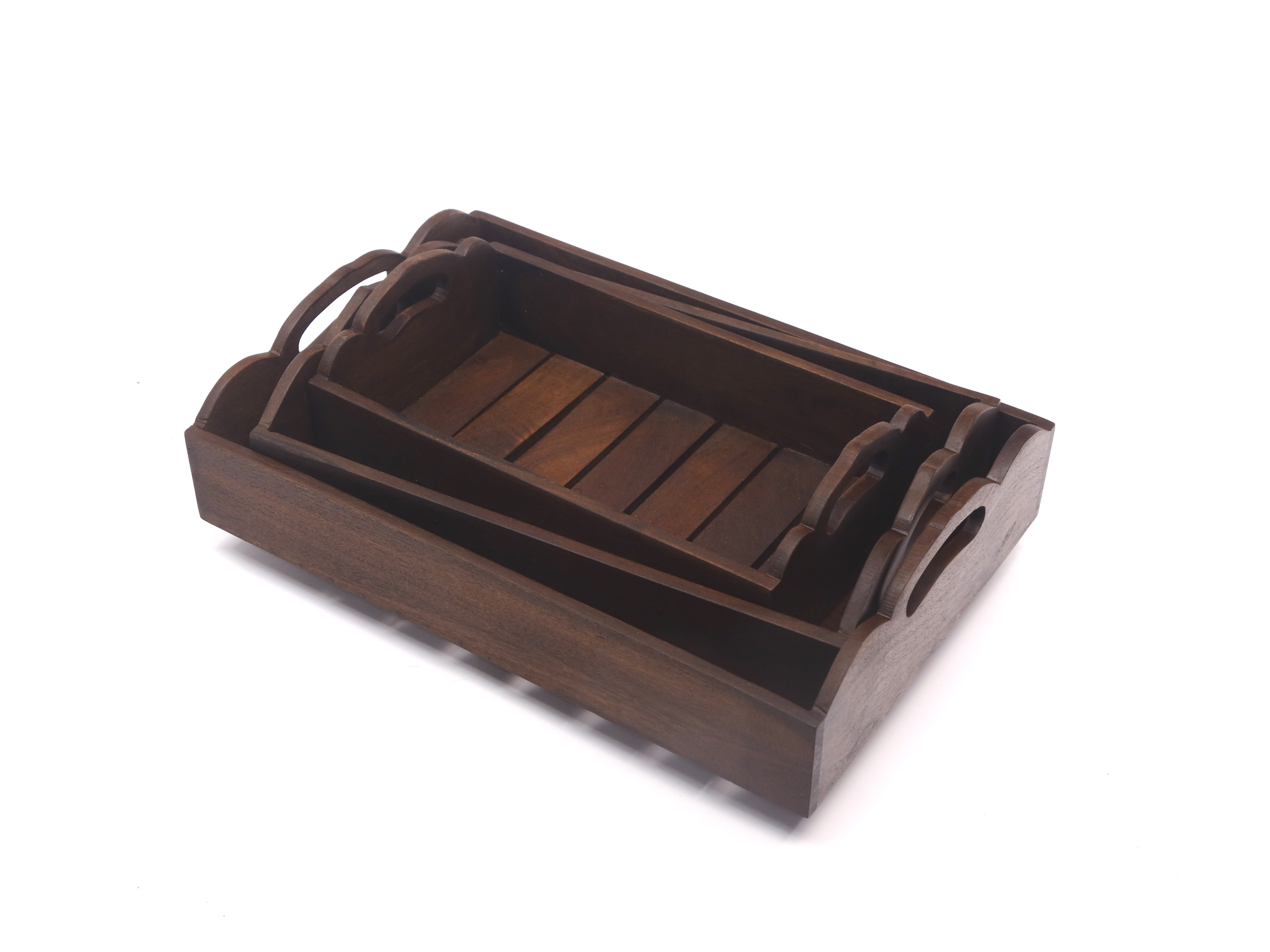 Curves and Stripes Tray - Set of 3 Tray