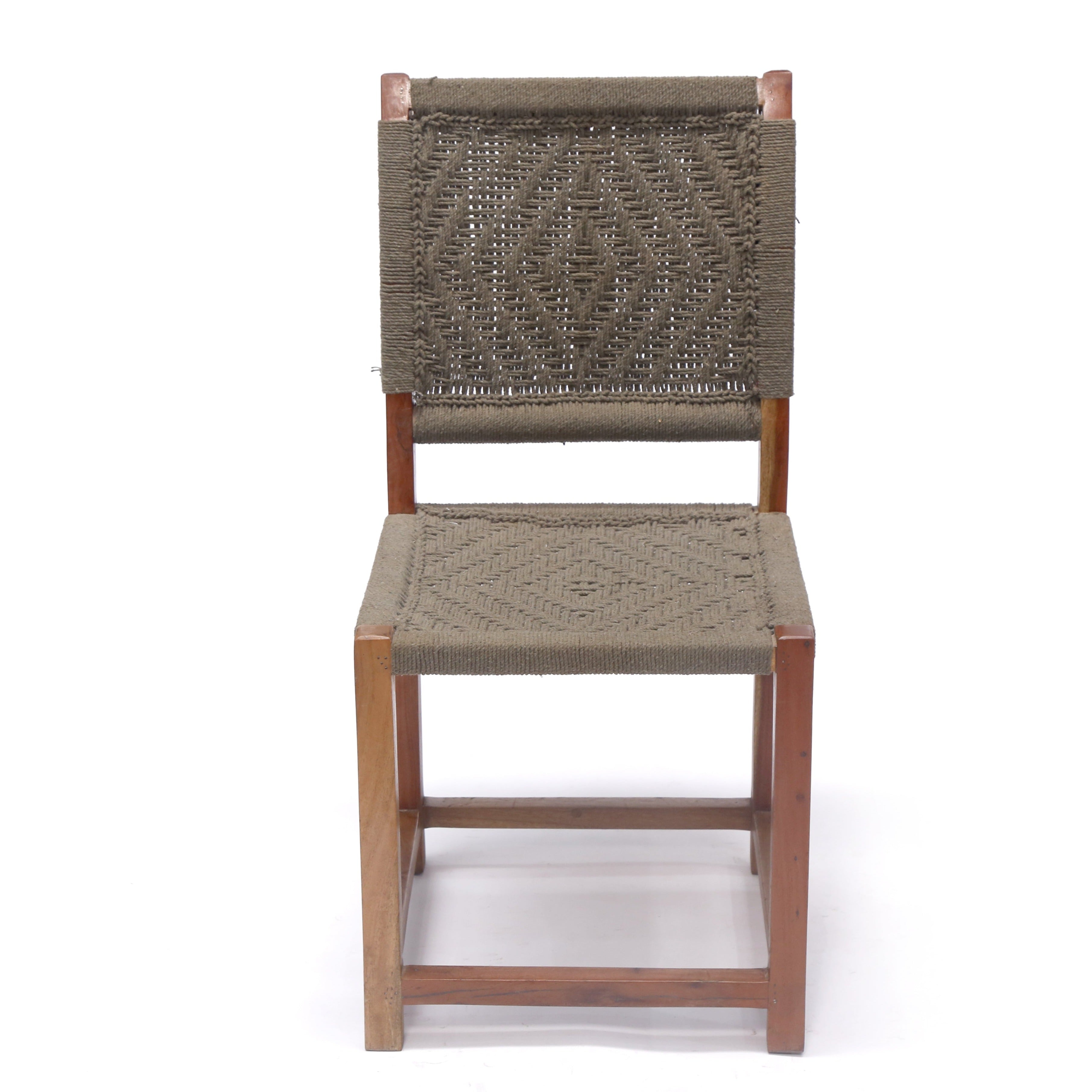 (Set of 2) Woven Chair Set Folding Chair