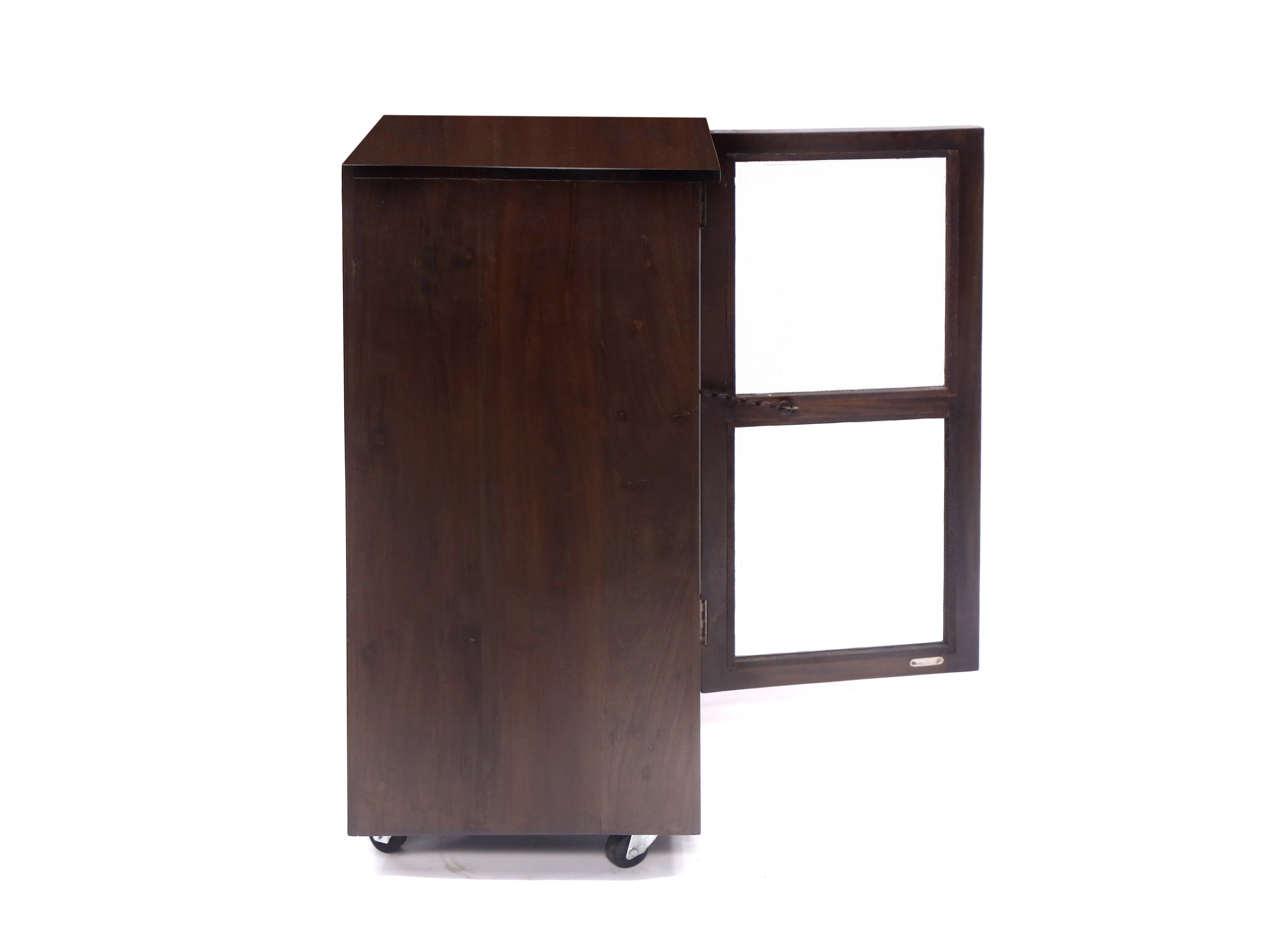 Single Tower Vegetable Basket Trolley Fruit & Vegetable Cabinet