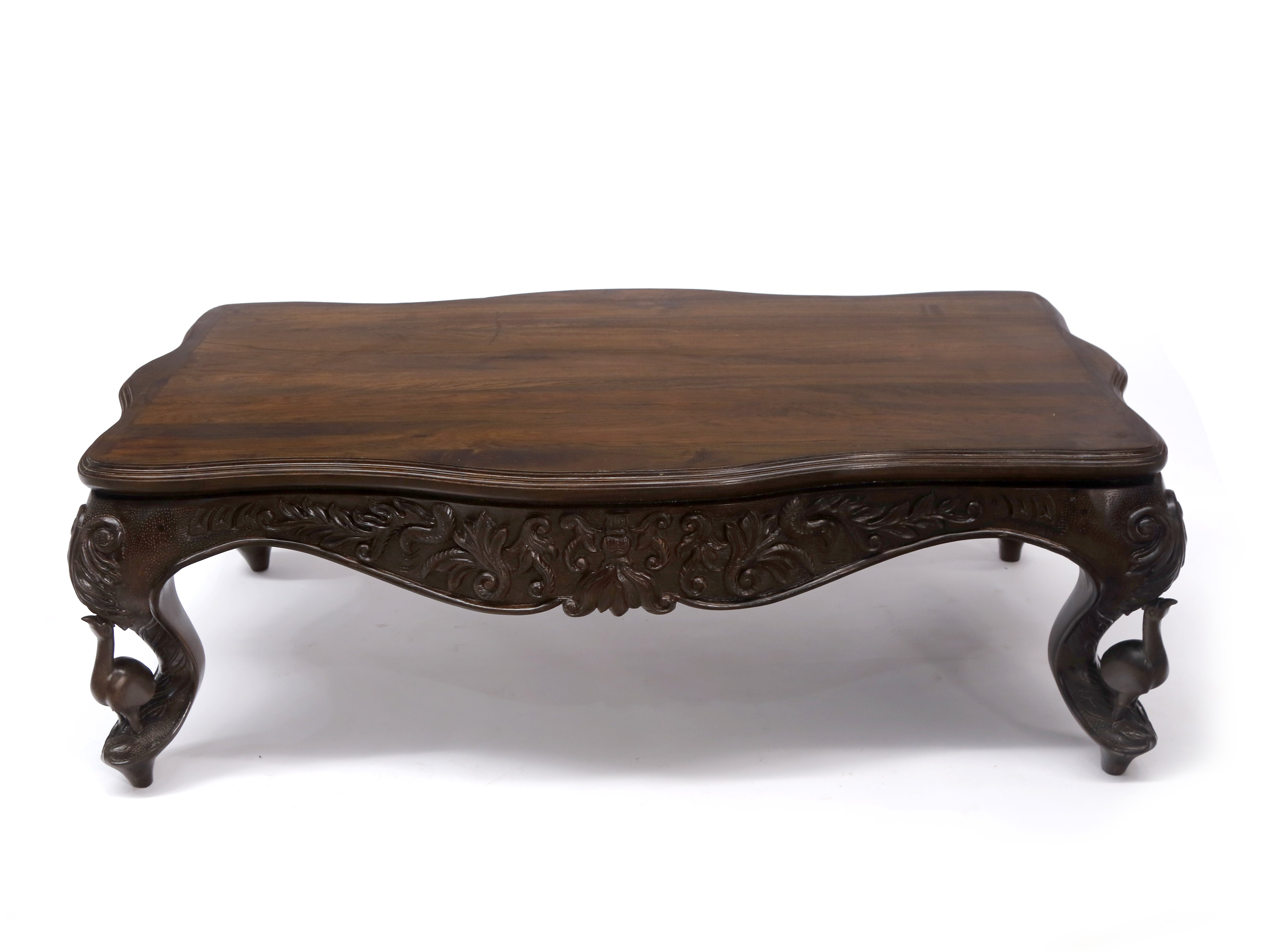 Walnut Touch Majestic Solid Coffee Table Default Title Coffee Table