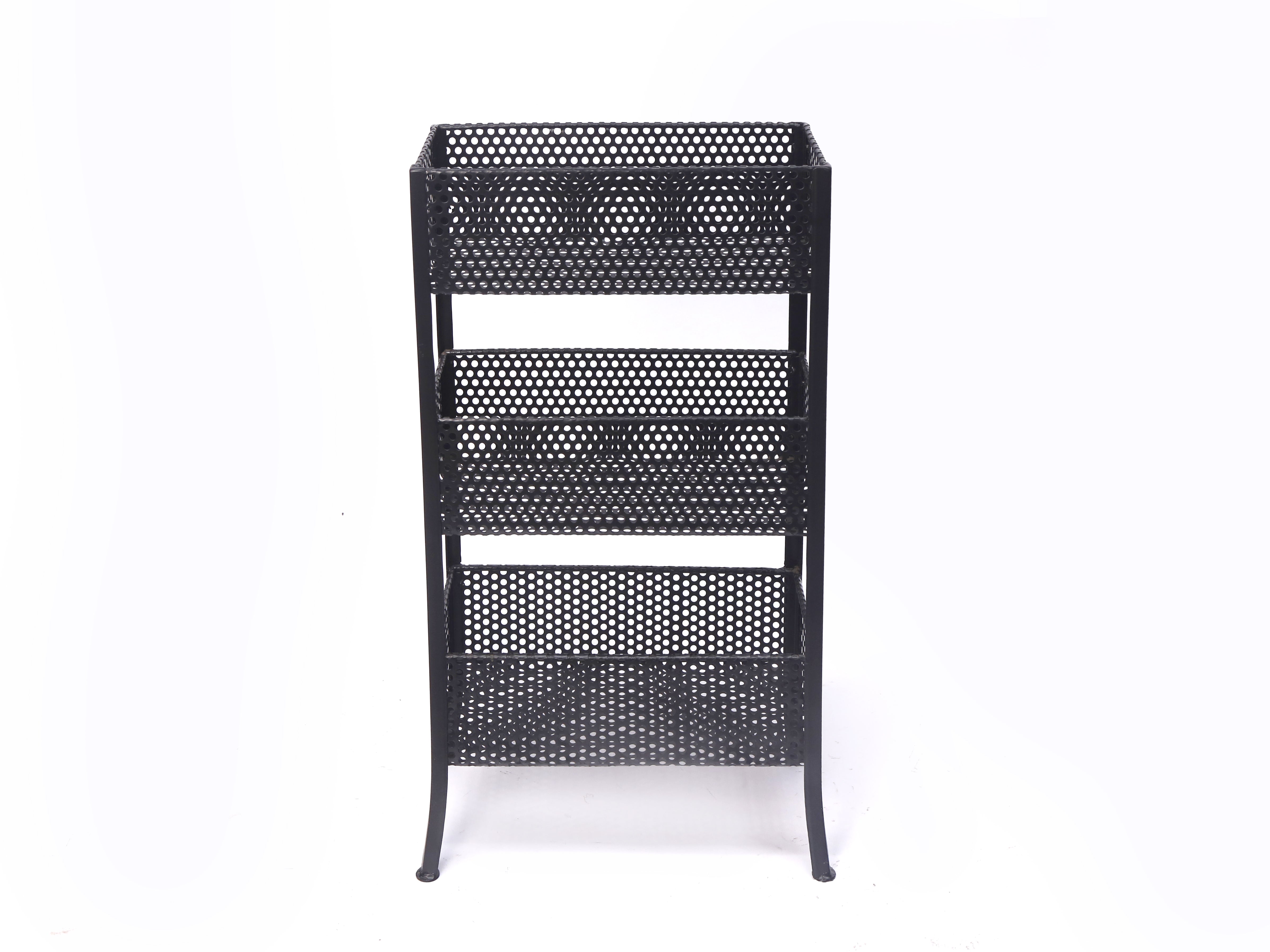 Dotted Iron Standing Shelf Fruit & Vegetable Cabinet