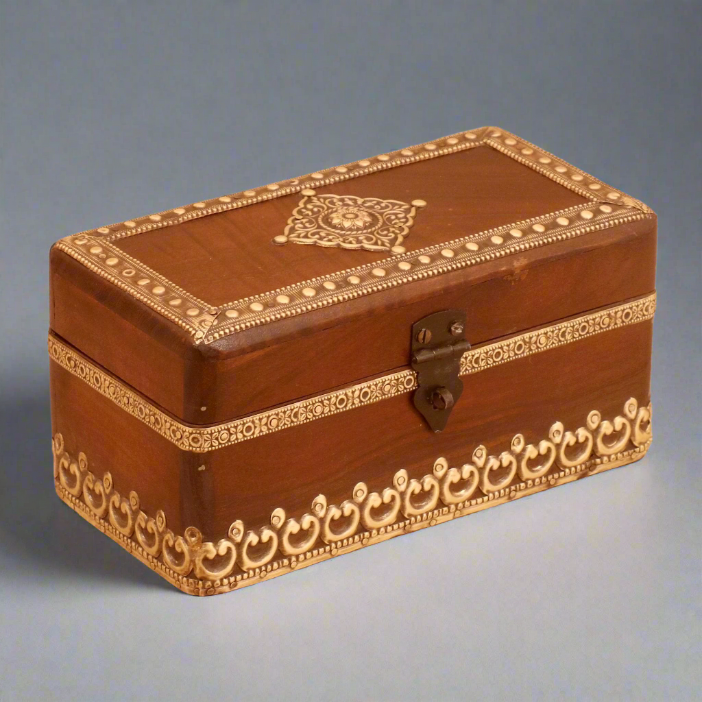 Wooden Lofty Boxes Small (8 x 4 x 4 Inch) Wooden Box