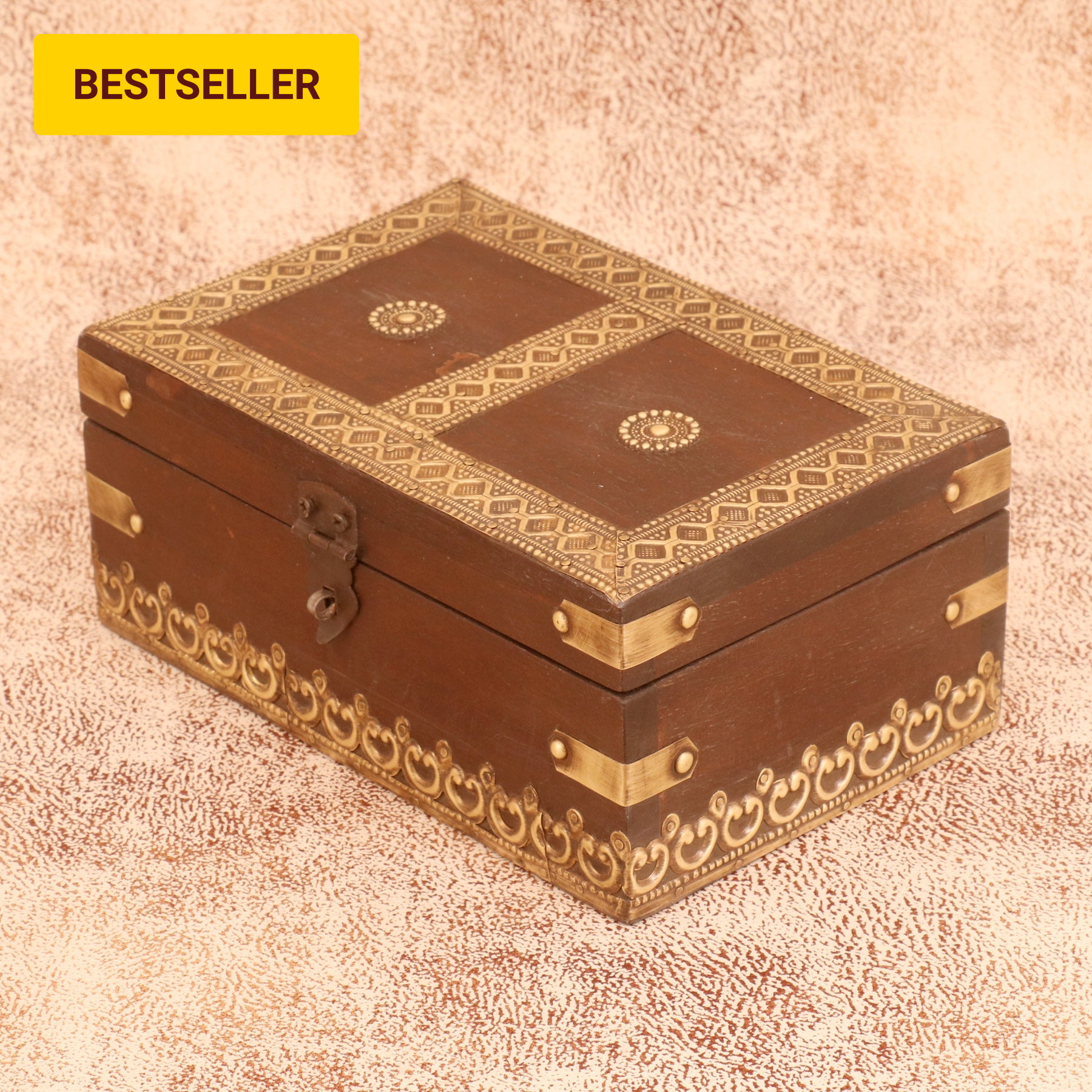 Wooden Classic Boxes Small (9 x 6 x 4 Inch) Wooden Box