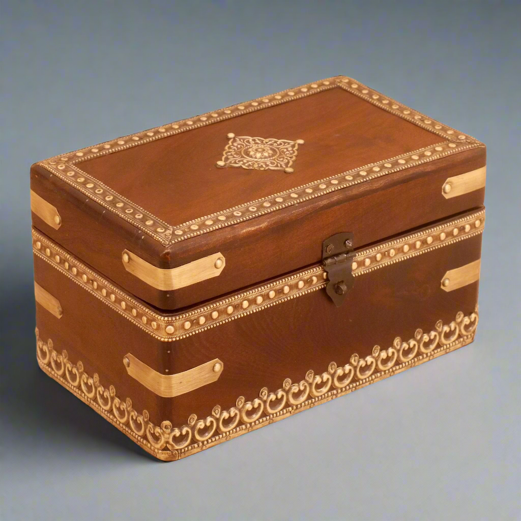 Wooden Lofty Boxes Medium (10 x 6 x 5 Inch) Wooden Box