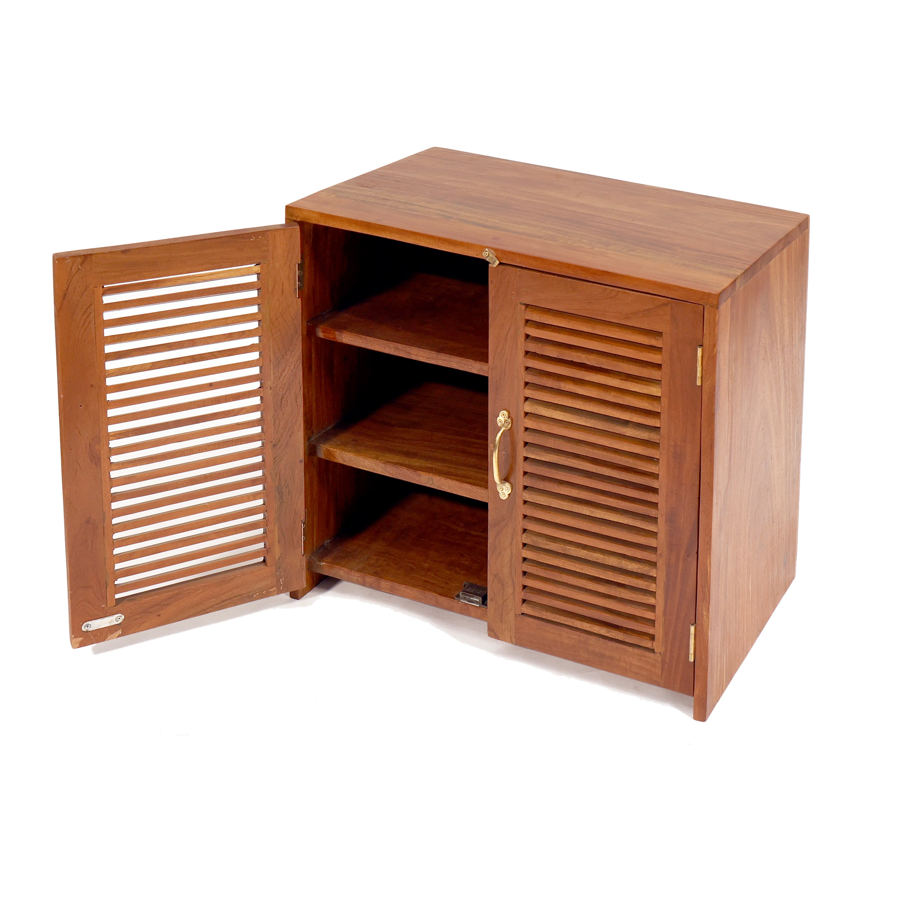 Exotic Shutter Cabinet Bedside