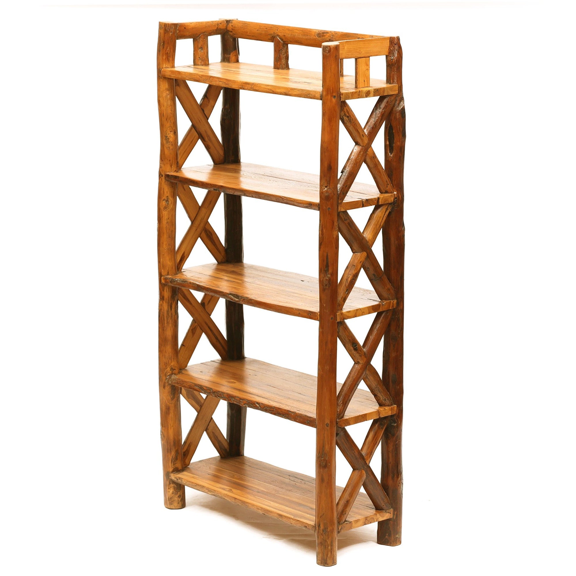 Heritage Finish Teak Wood Extra Durable Rack Rack