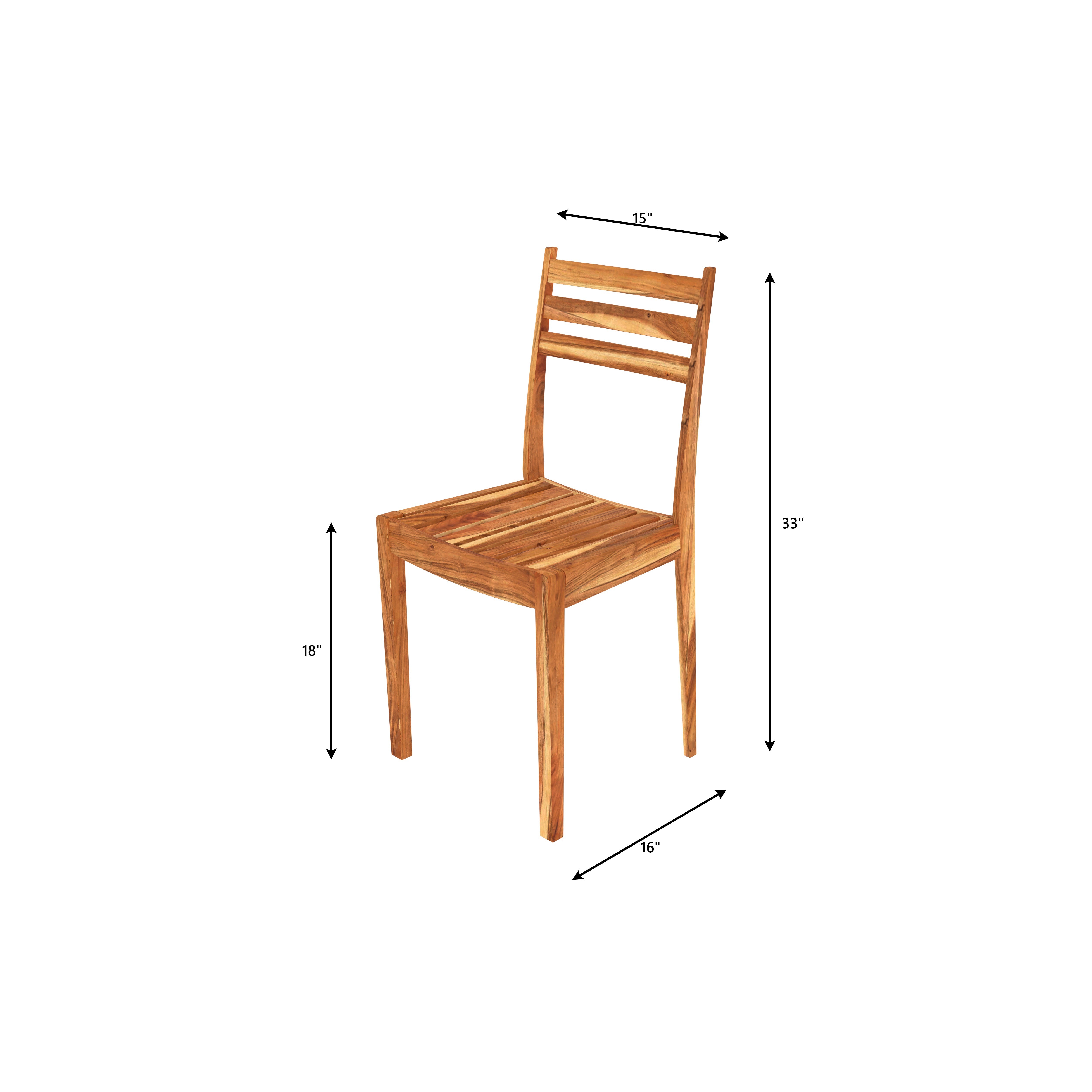 Elegant 4-Seater Wooden Dining Table Set for Modern Homes Dining Set
