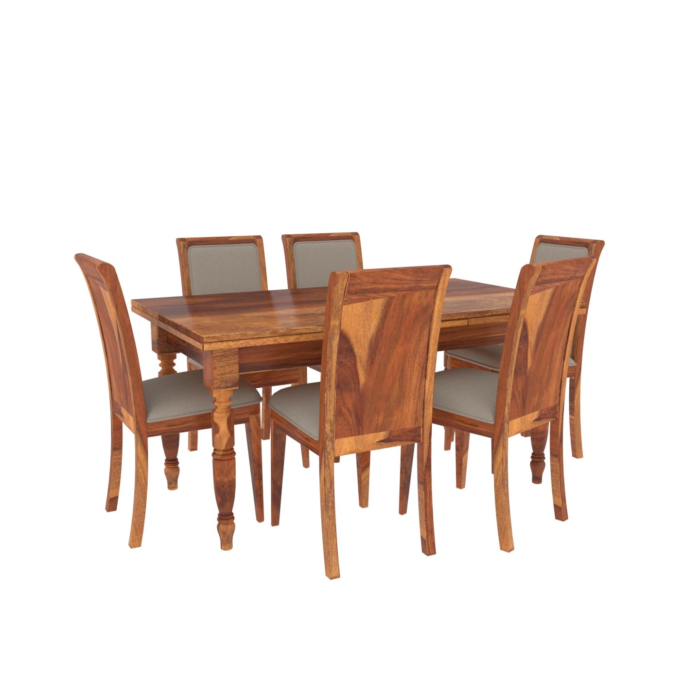 Glorious Handmade Versatile Complete Wooden Dining Set Dining Set